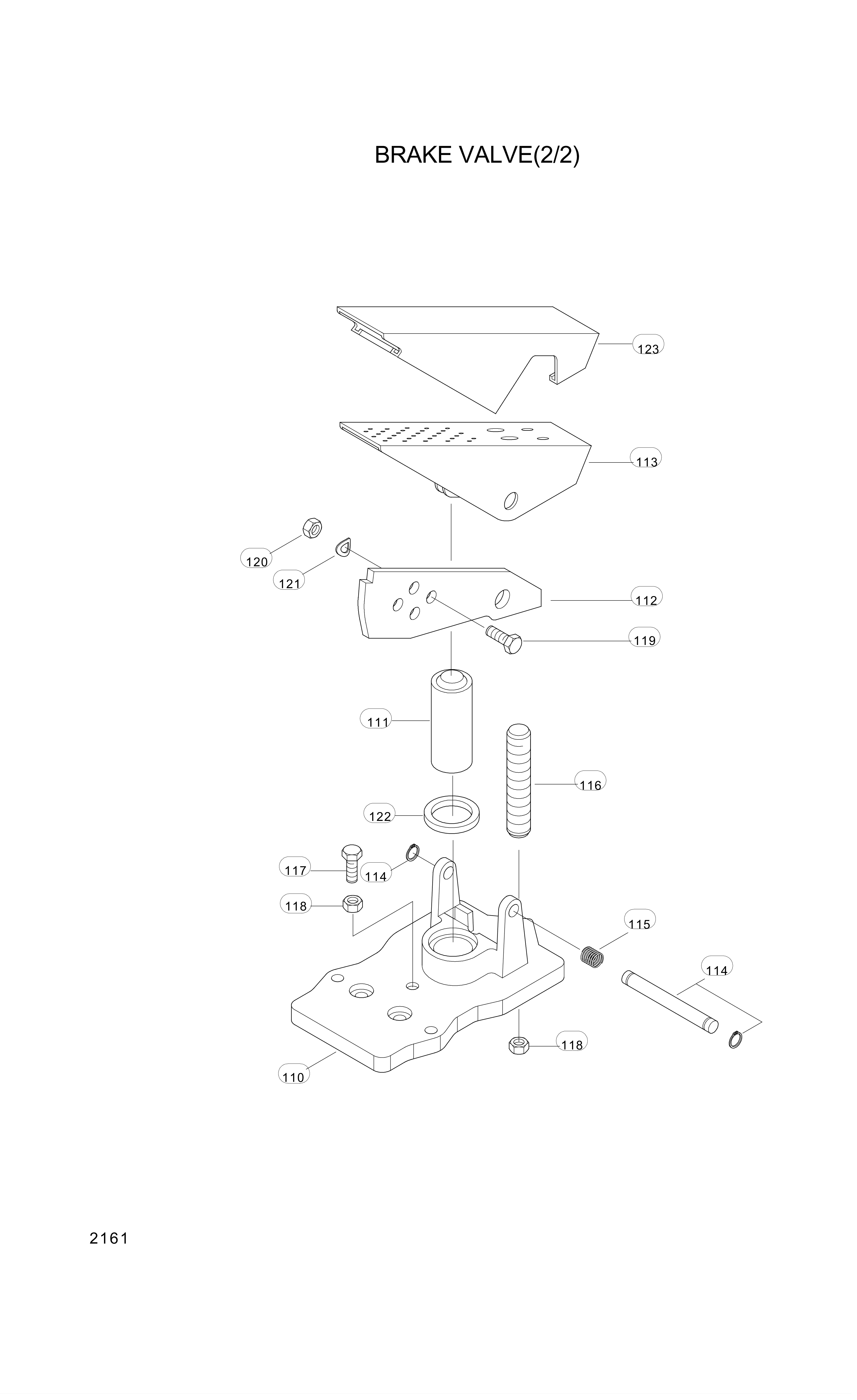 drawing for Hyundai Construction Equipment 620689 - PLATE (figure 5)