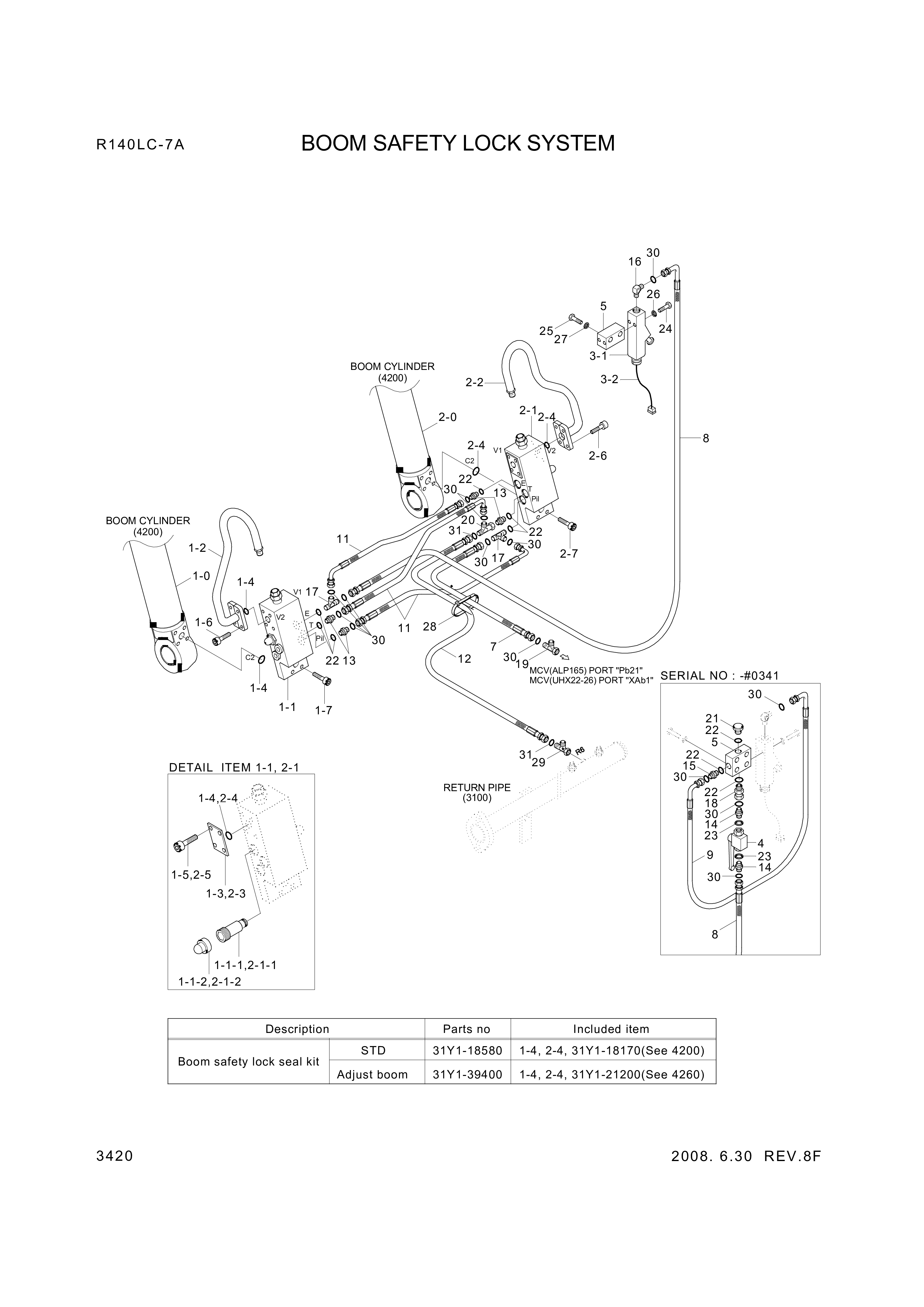 drawing for Hyundai Construction Equipment P930-047008-AS - HOSE ASSY-ORFS 0X90