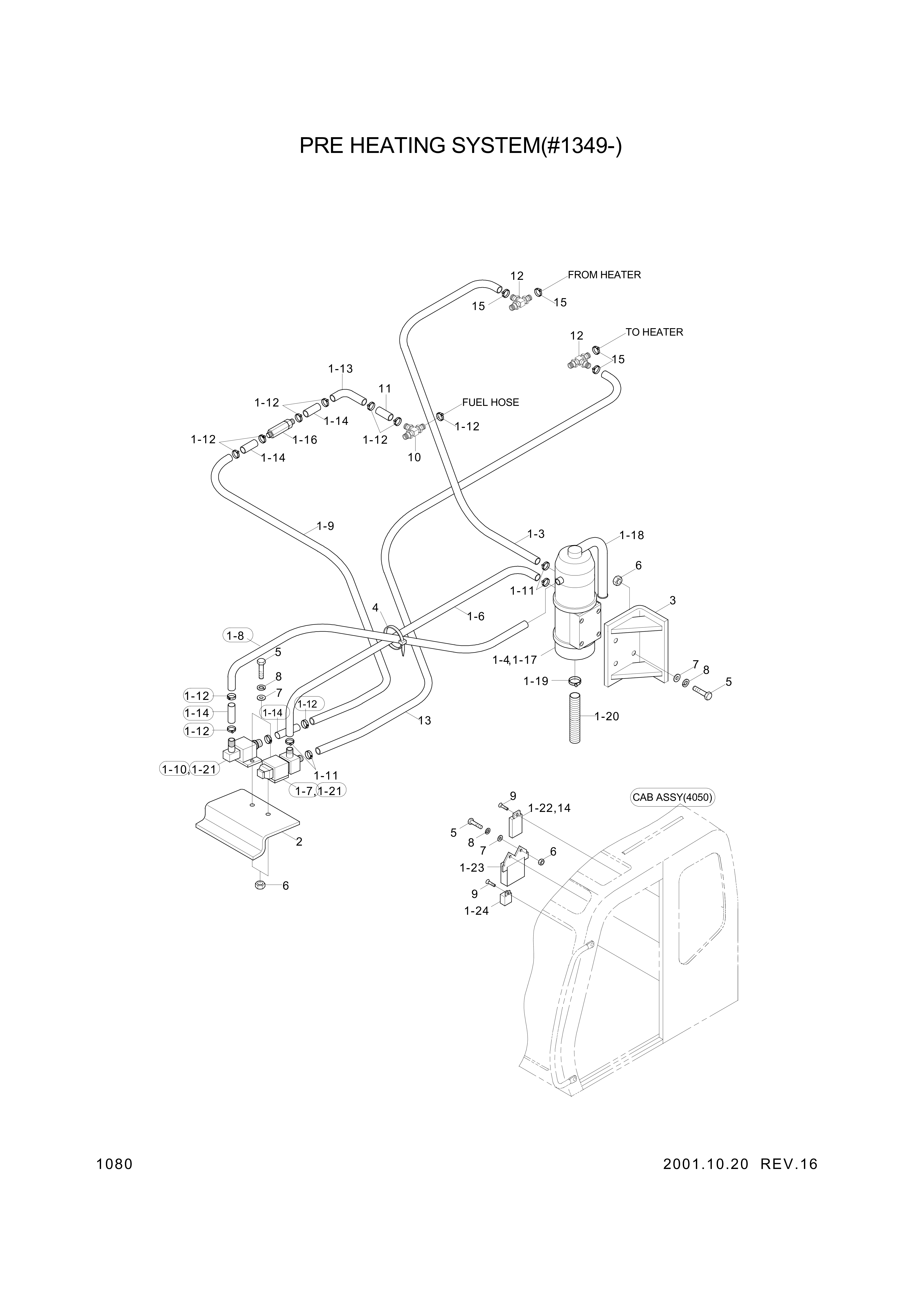 drawing for Hyundai Construction Equipment SF111-0027 - CONTROL UNIT (figure 4)