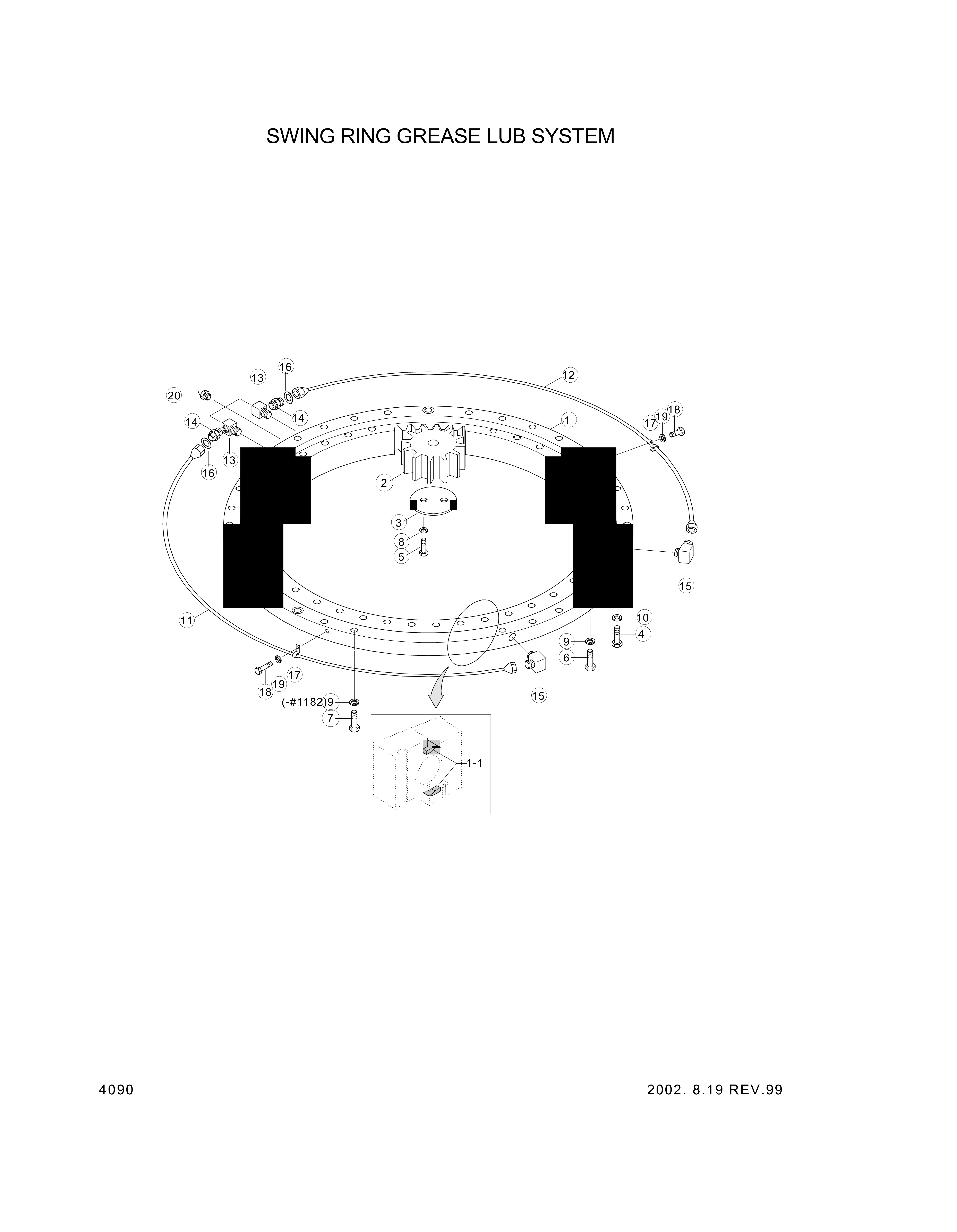 drawing for Hyundai Construction Equipment S441-220004 - WASHER-HARDEN (figure 4)