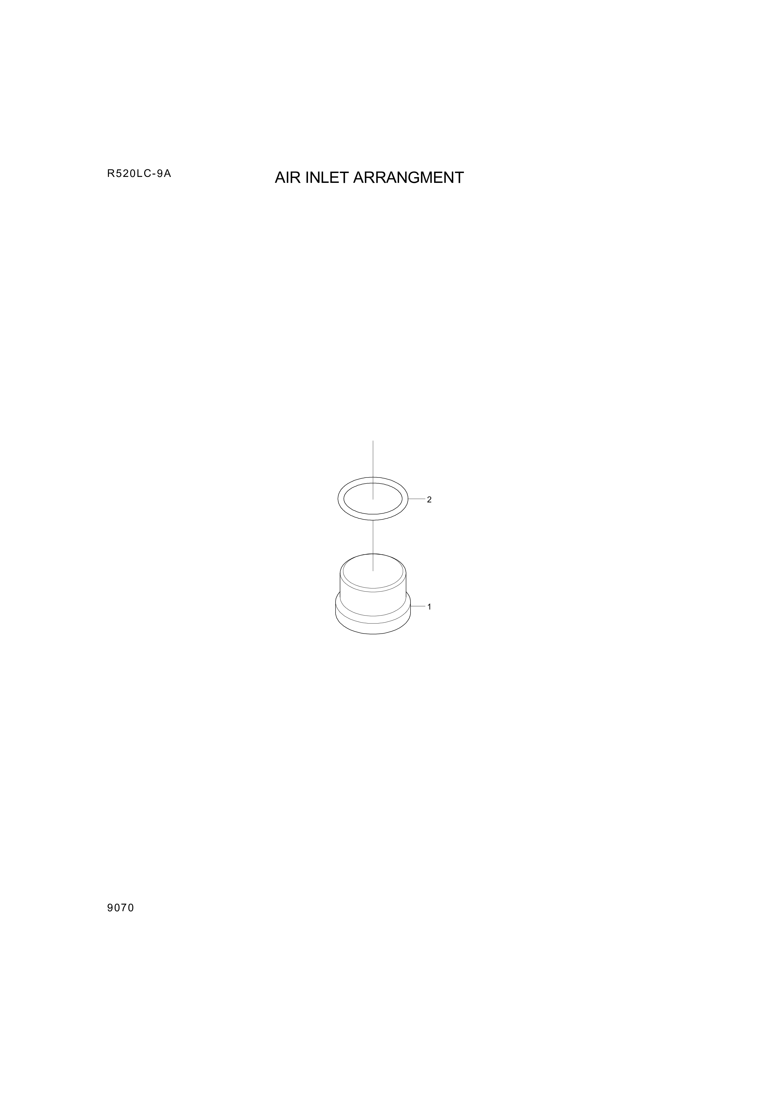 drawing for Hyundai Construction Equipment YUBP-05714 - O-RING (figure 1)