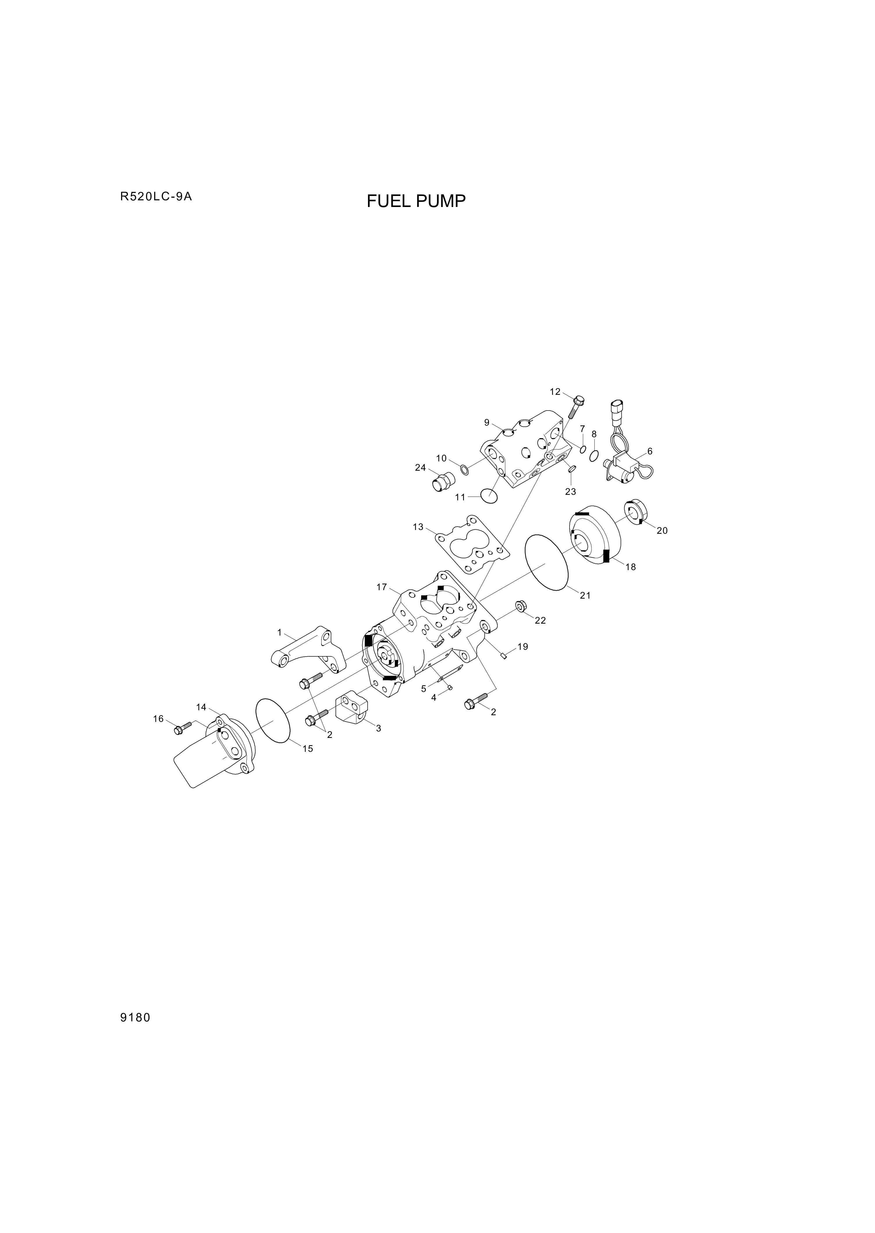 drawing for Hyundai Construction Equipment YUBP-06713 - O-RING (figure 3)