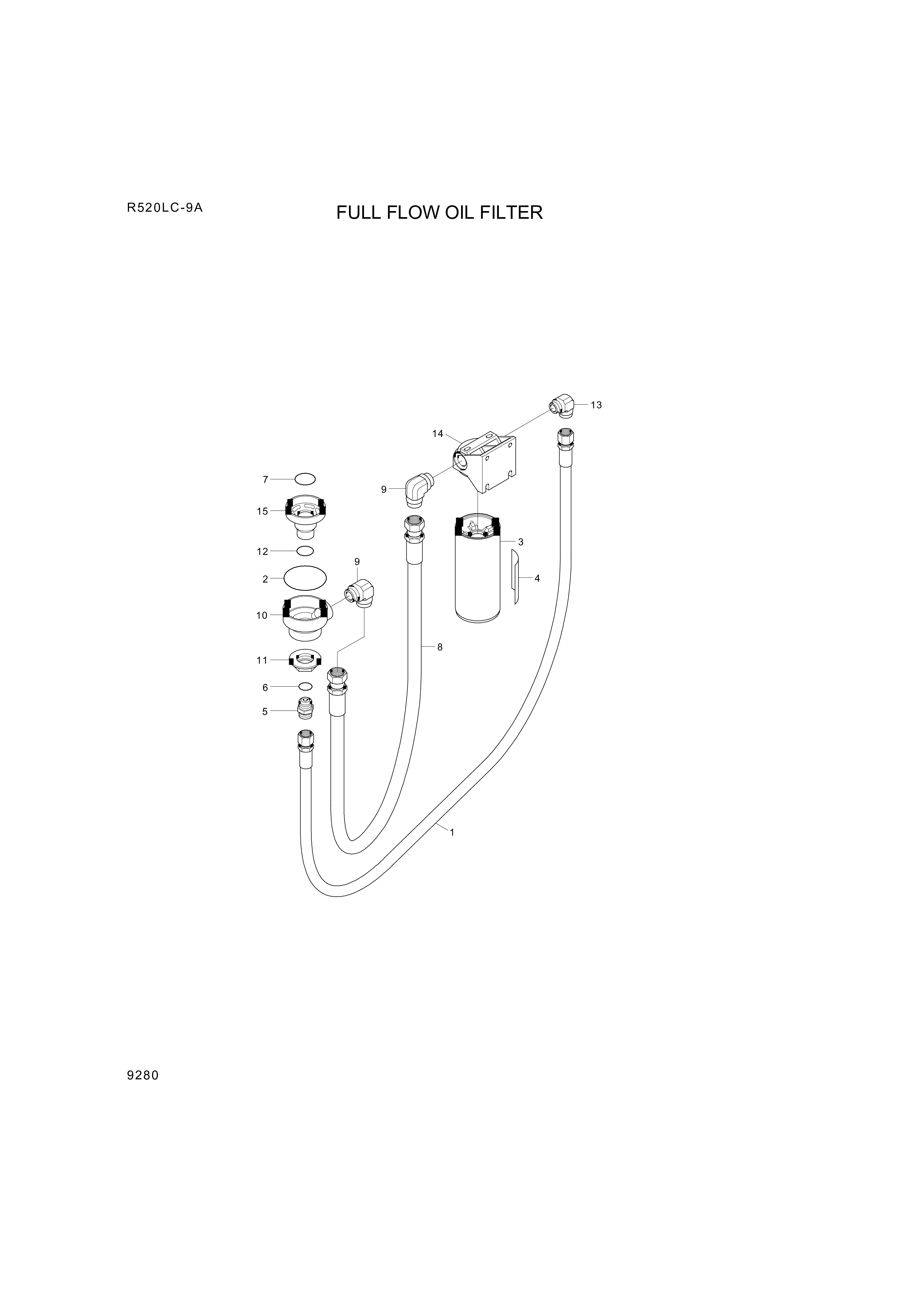 drawing for Hyundai Construction Equipment YUBP-05379 - NUT-HEX (figure 3)