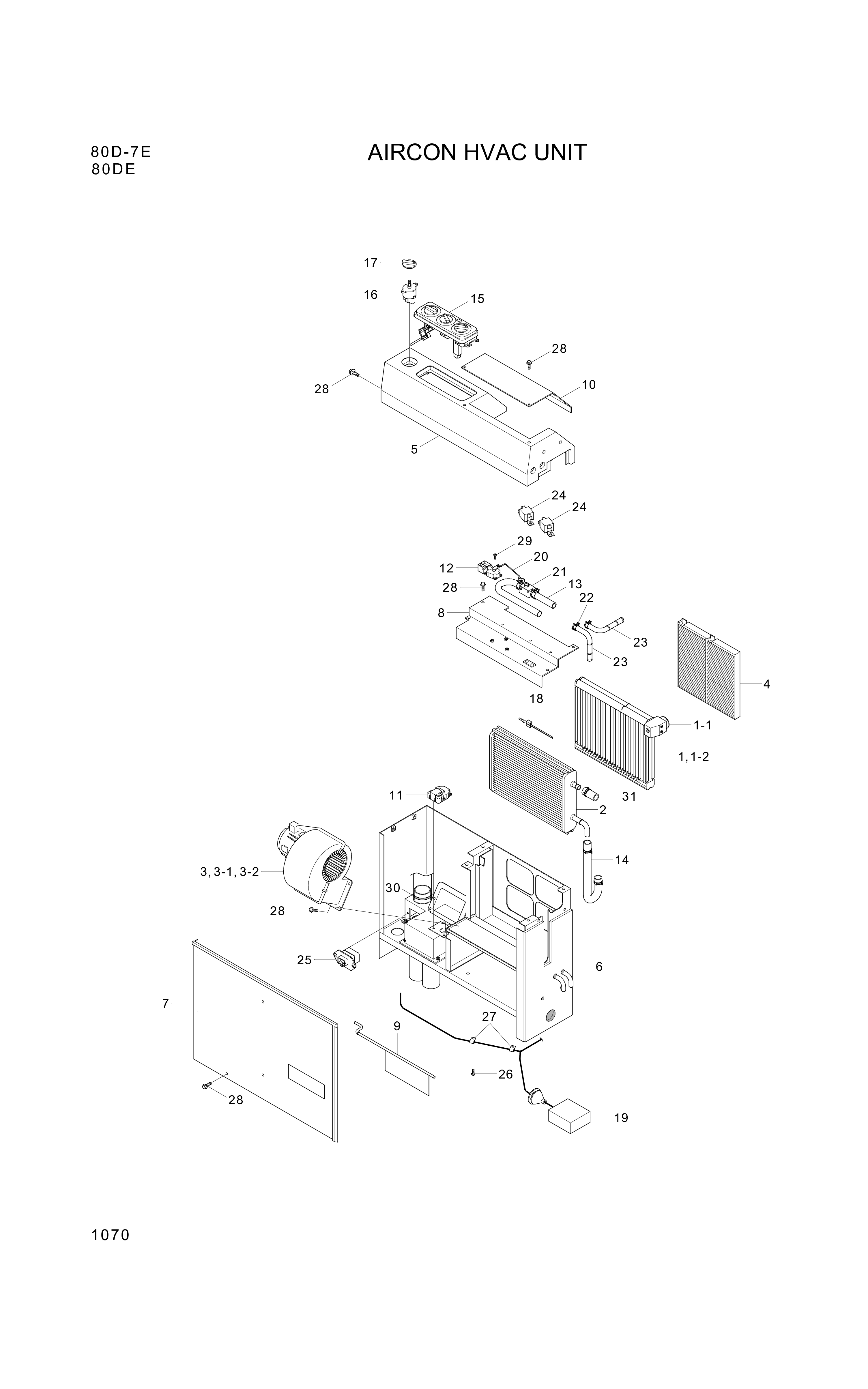 drawing for Hyundai Construction Equipment AM860006022 - Resistor Assy (figure 1)