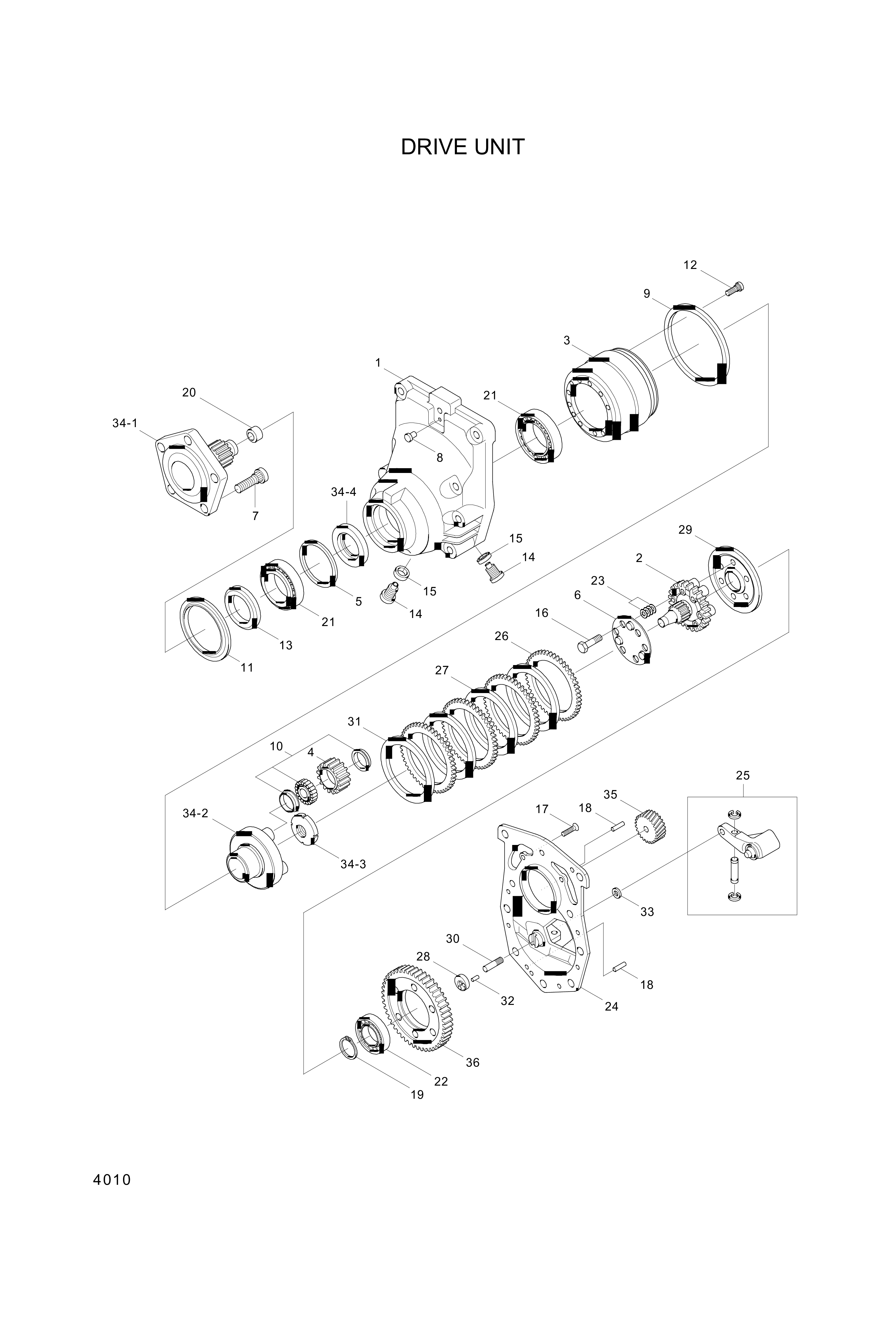 drawing for Hyundai Construction Equipment ZGAP-00216 - SLEEVE-NEEDLE