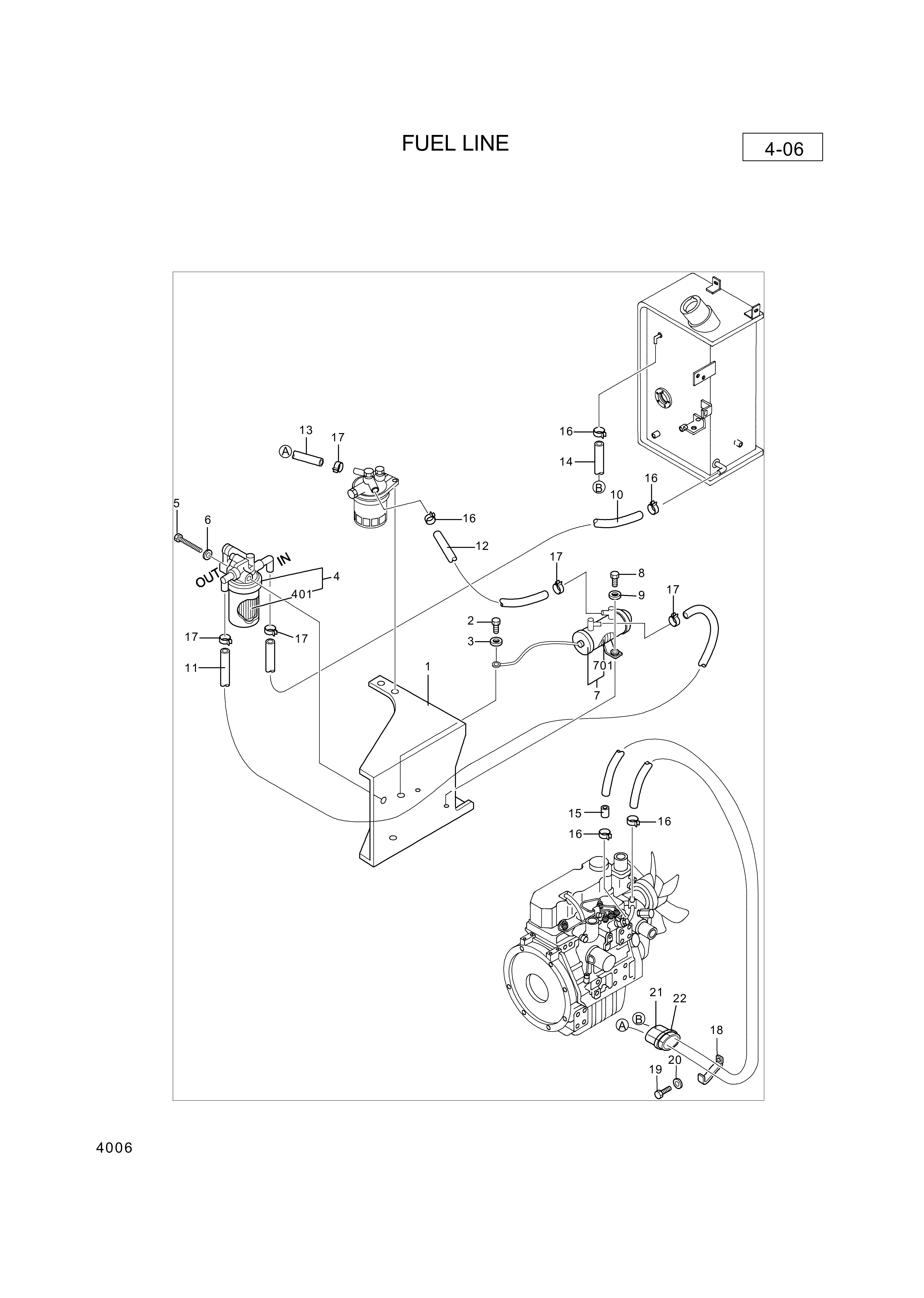 drawing for Hyundai Construction Equipment XJDH-01865 - PUMP ASSY-FUEL (figure 3)