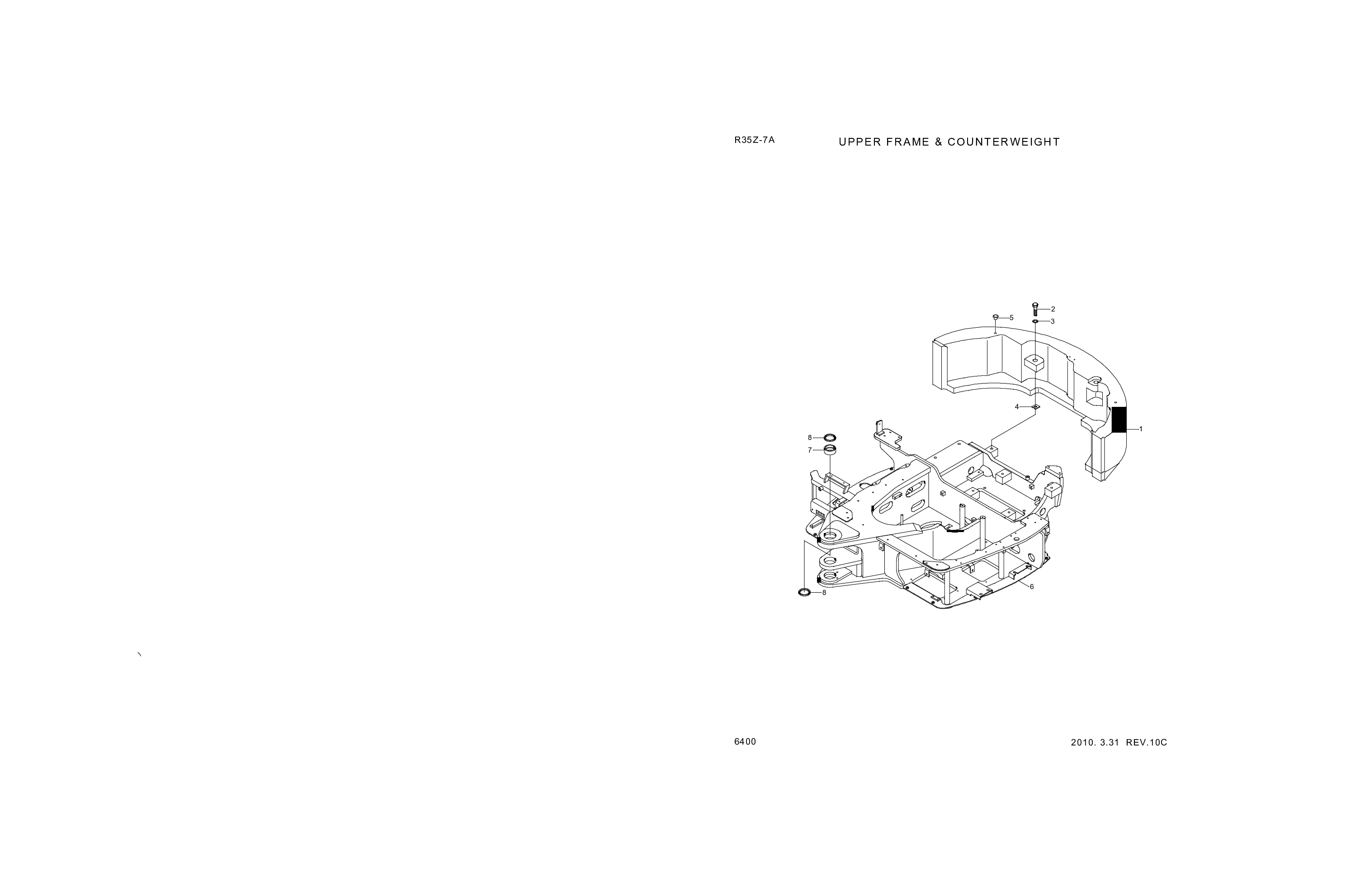drawing for Hyundai Construction Equipment X114-702045 - BUSHING-PIN (figure 4)