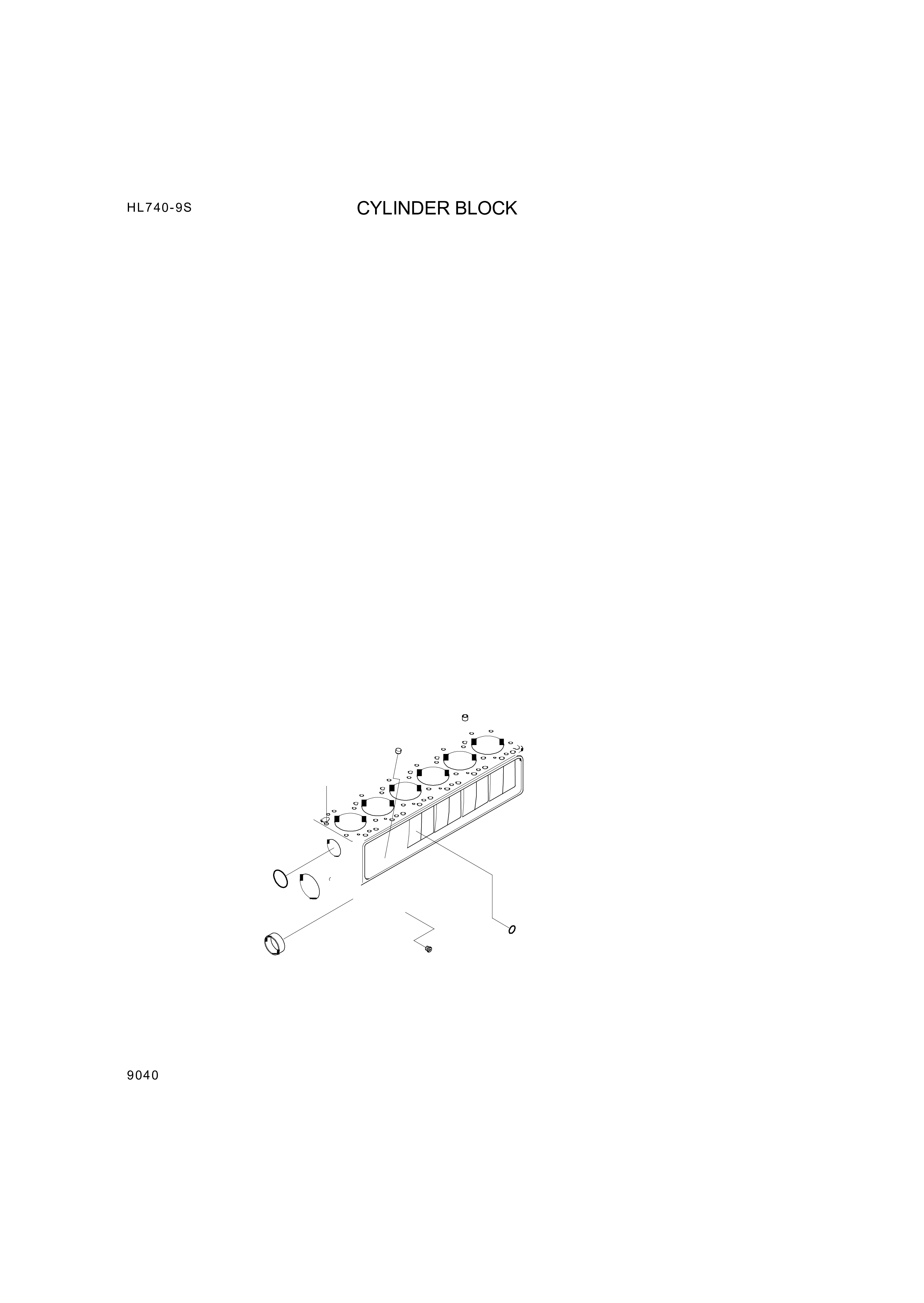 drawing for Hyundai Construction Equipment YUBP-06974 - BUSHING (figure 5)