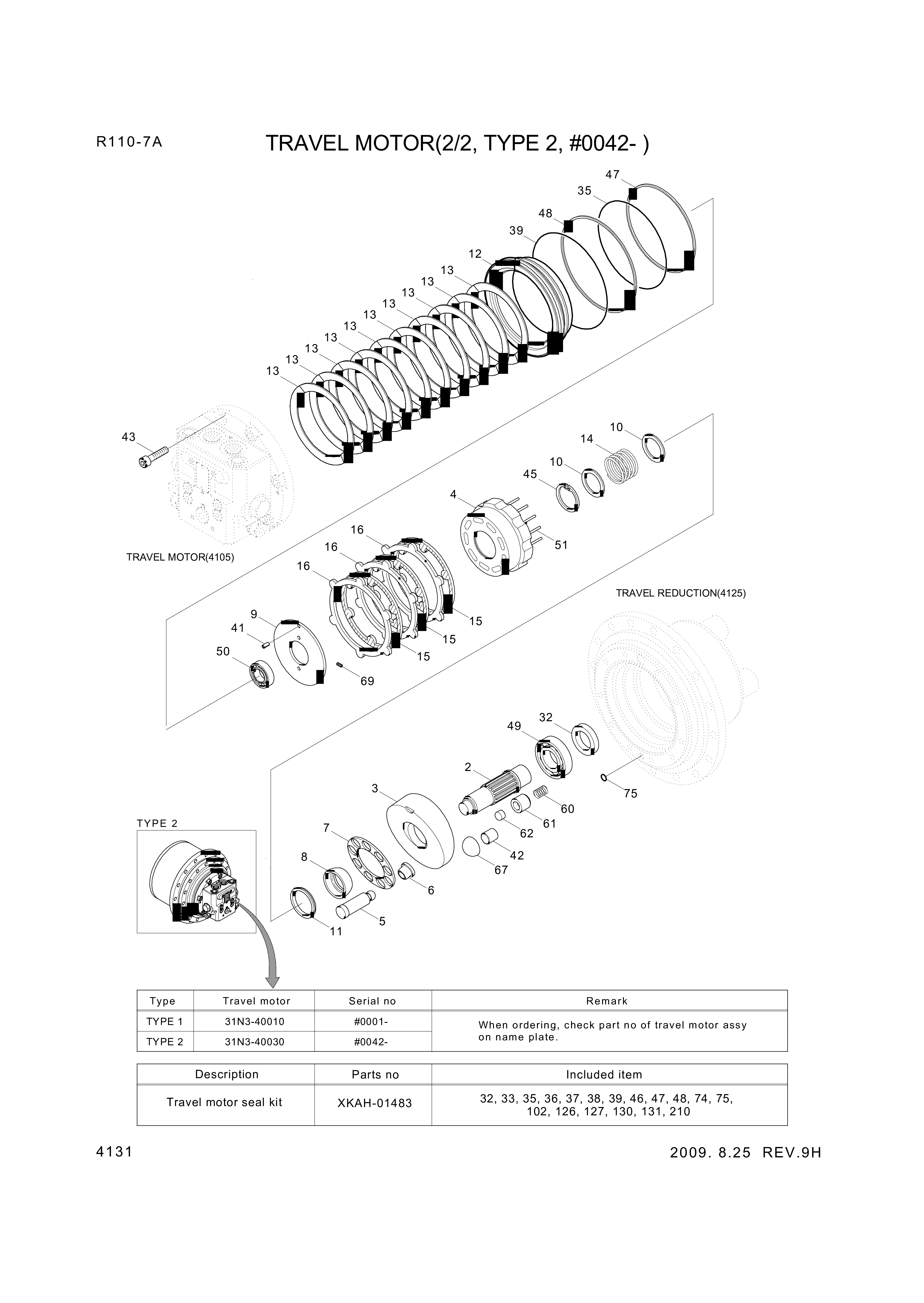 drawing for Hyundai Construction Equipment XKAH-01165 - PLATE-MATING (figure 3)