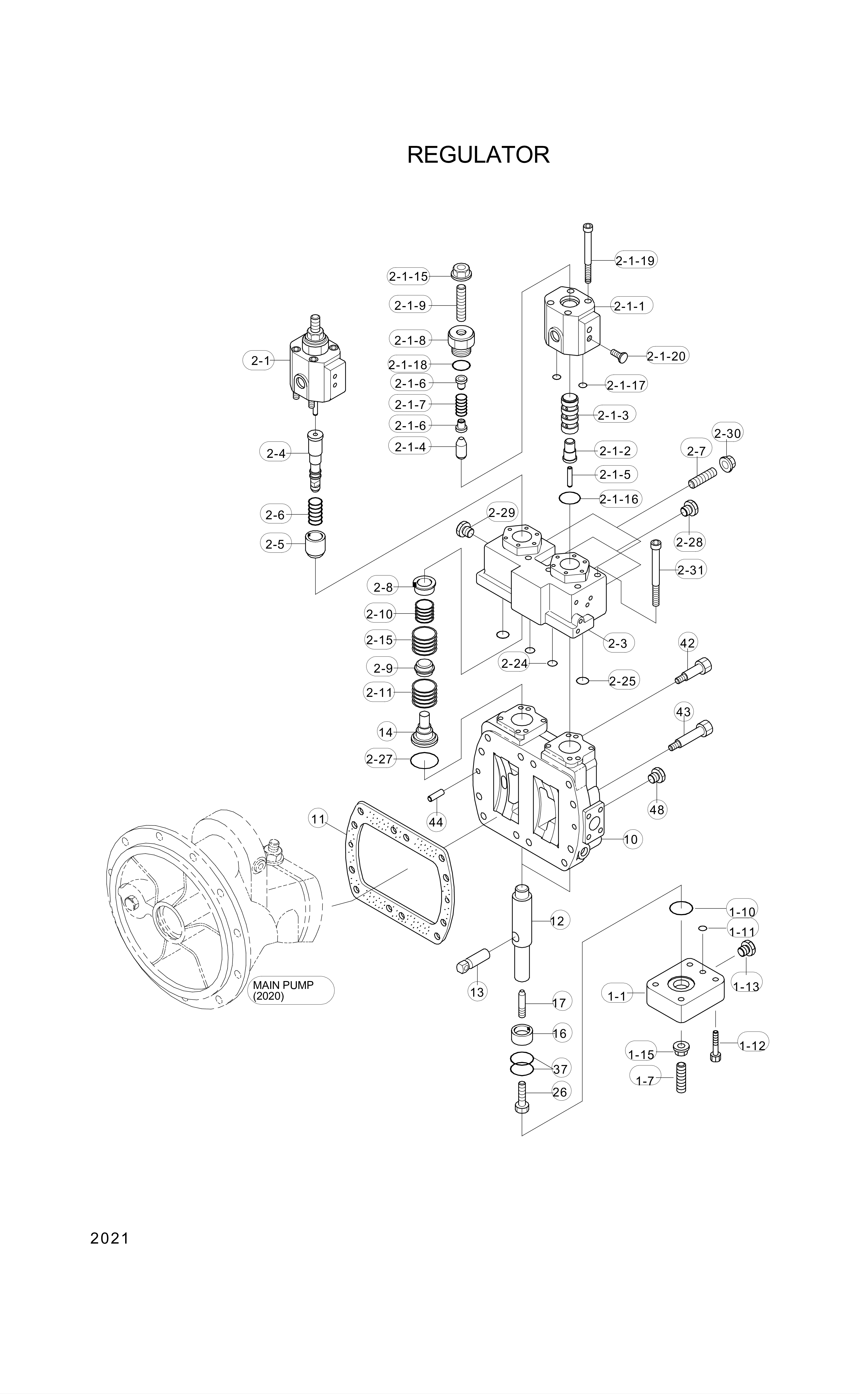 drawing for Hyundai Construction Equipment 86498 - O-RING (figure 5)
