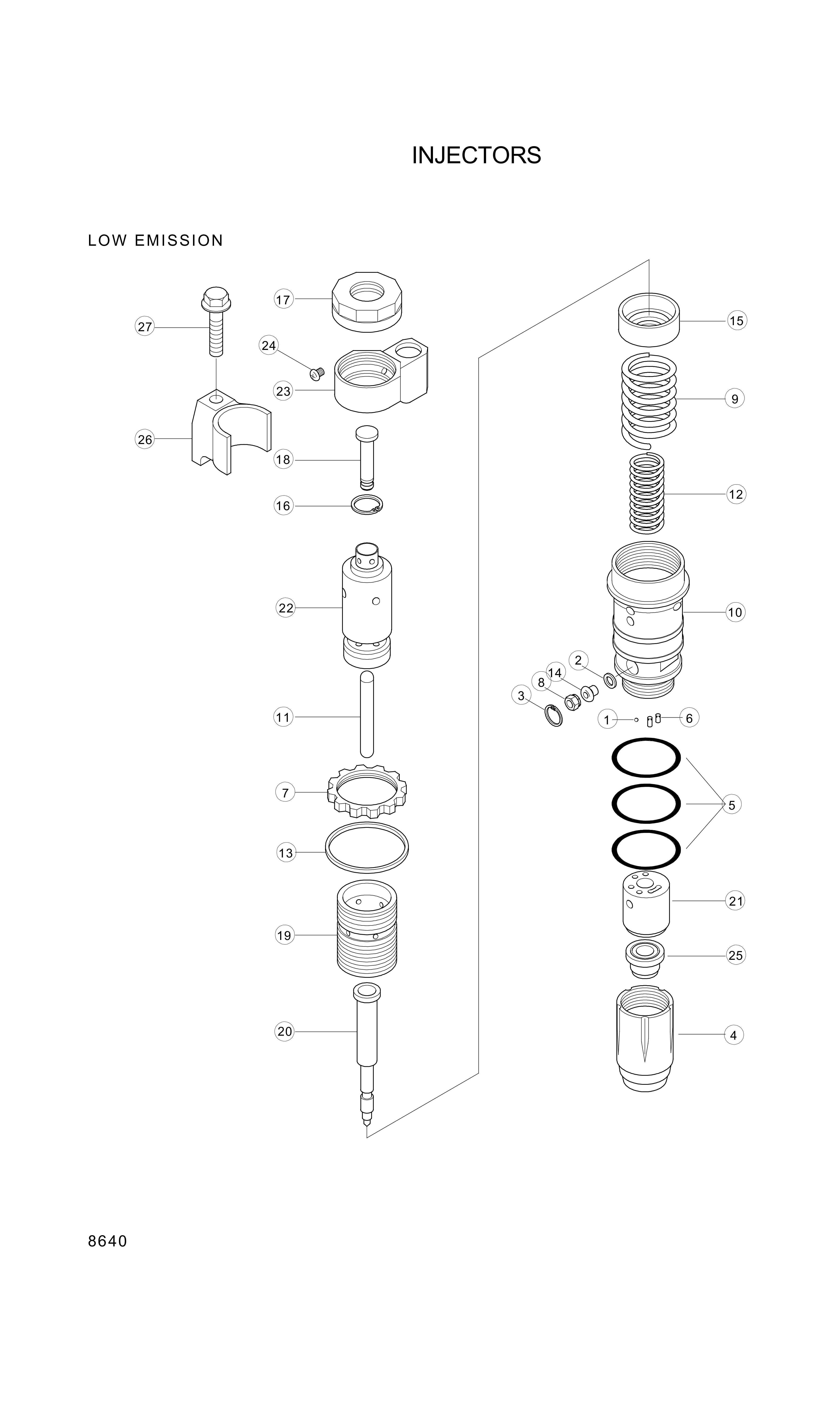 drawing for Hyundai Construction Equipment YUBP-04546 - TAPPET (figure 1)