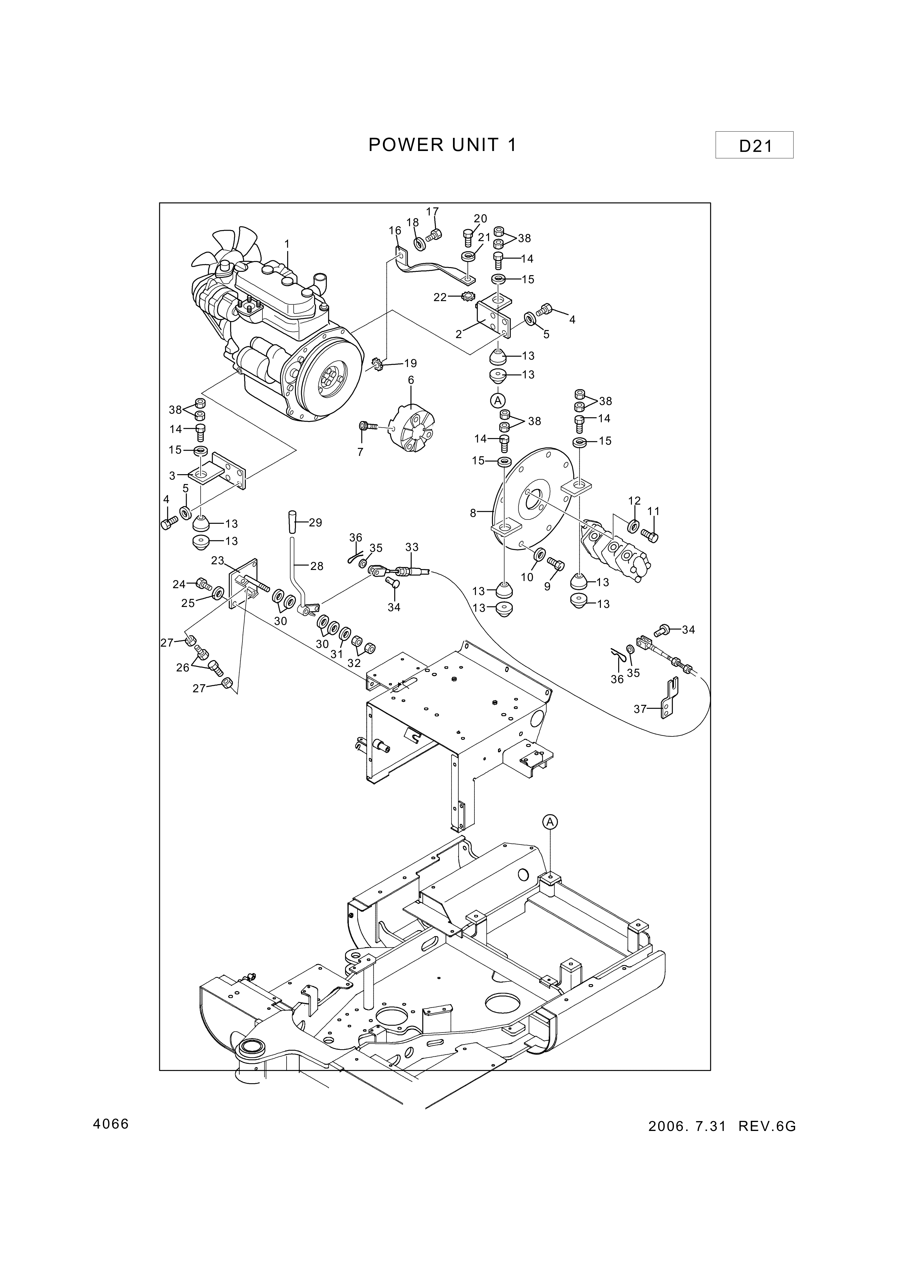 drawing for Hyundai Construction Equipment 870-00007 - GRIP (figure 4)