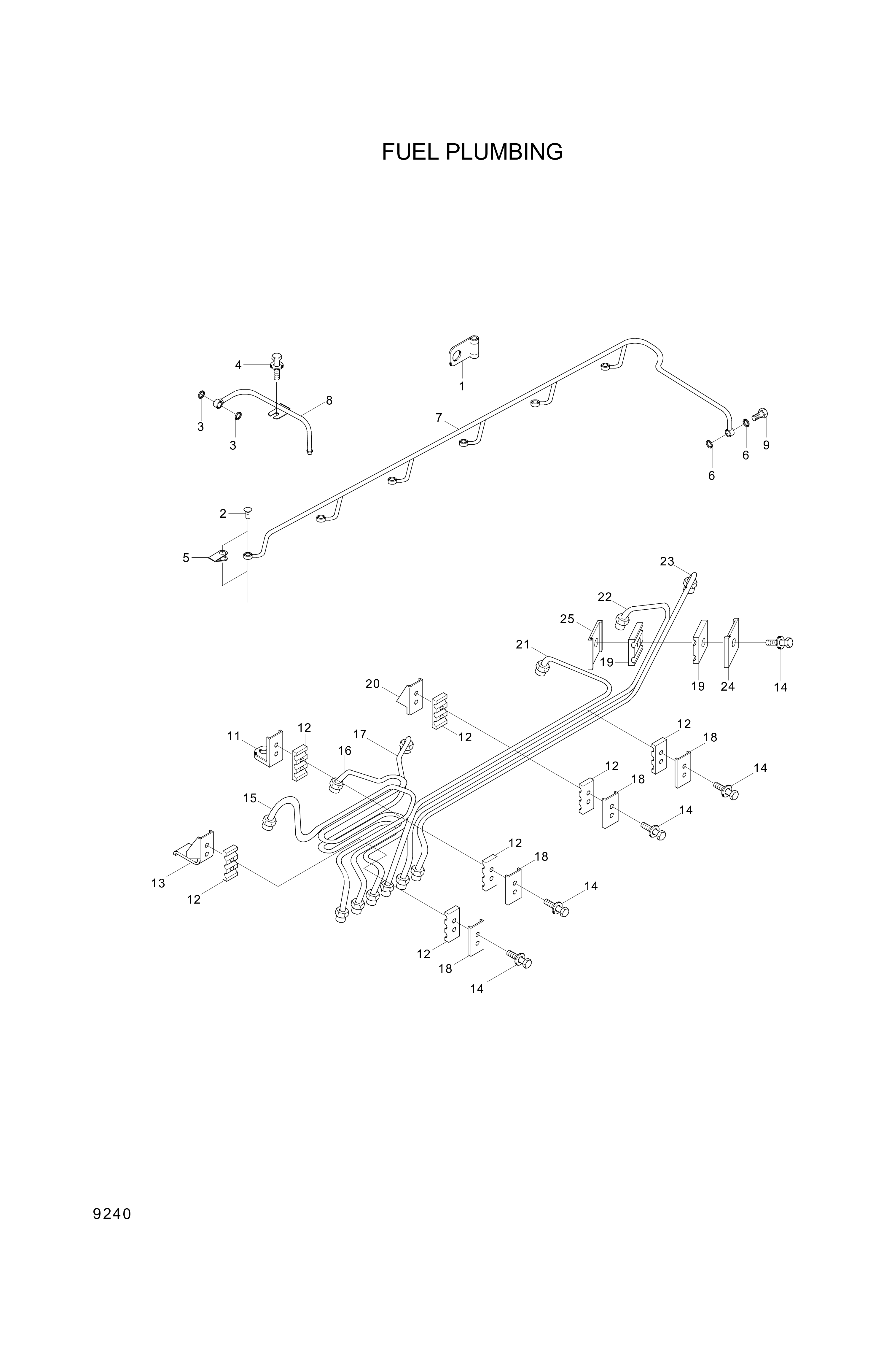drawing for Hyundai Construction Equipment YUBP-05047 - SCREW (figure 3)
