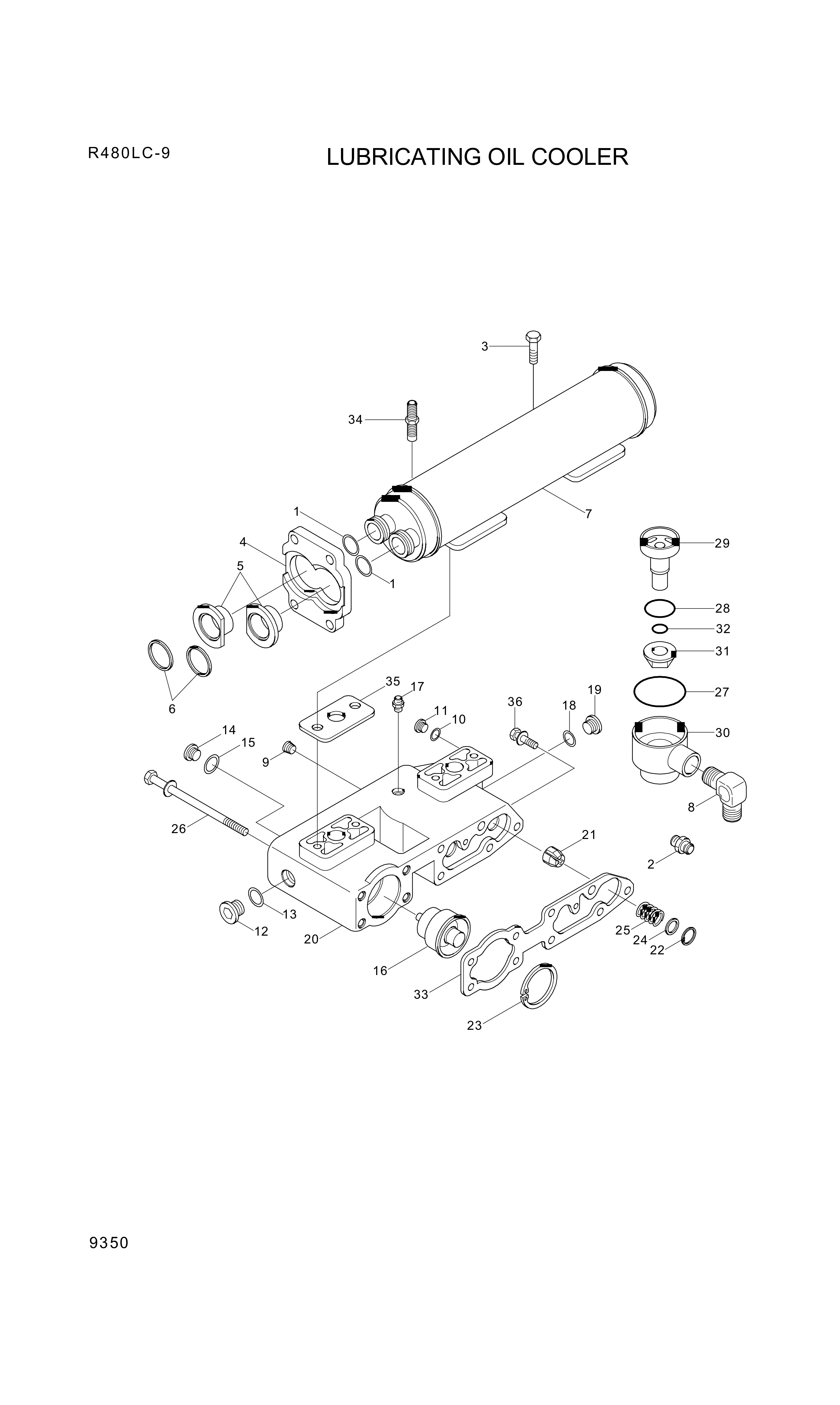 drawing for Hyundai Construction Equipment YUBP-05379 - NUT-HEX (figure 4)