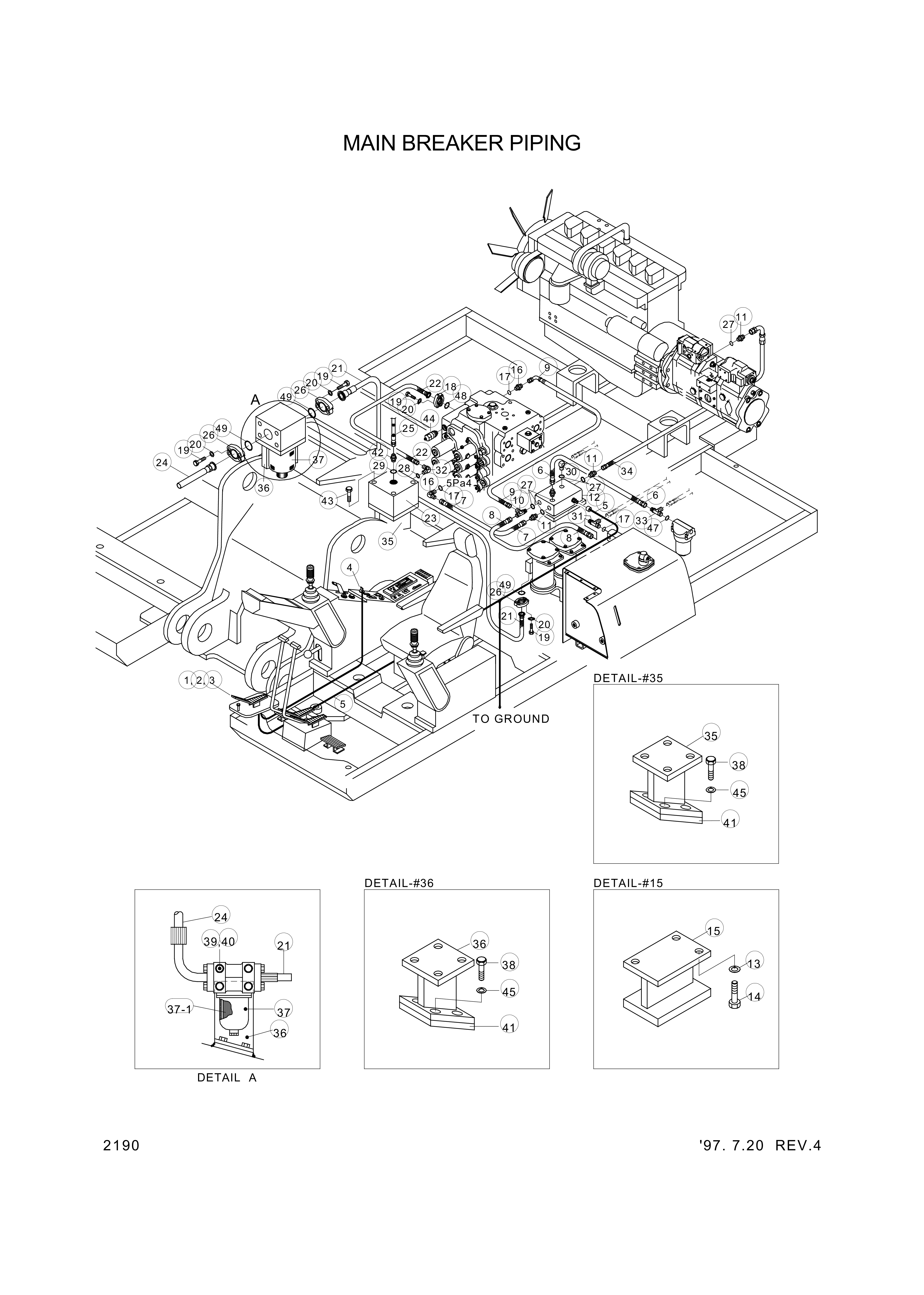 drawing for Hyundai Construction Equipment 004005-06009 - TEE (figure 1)