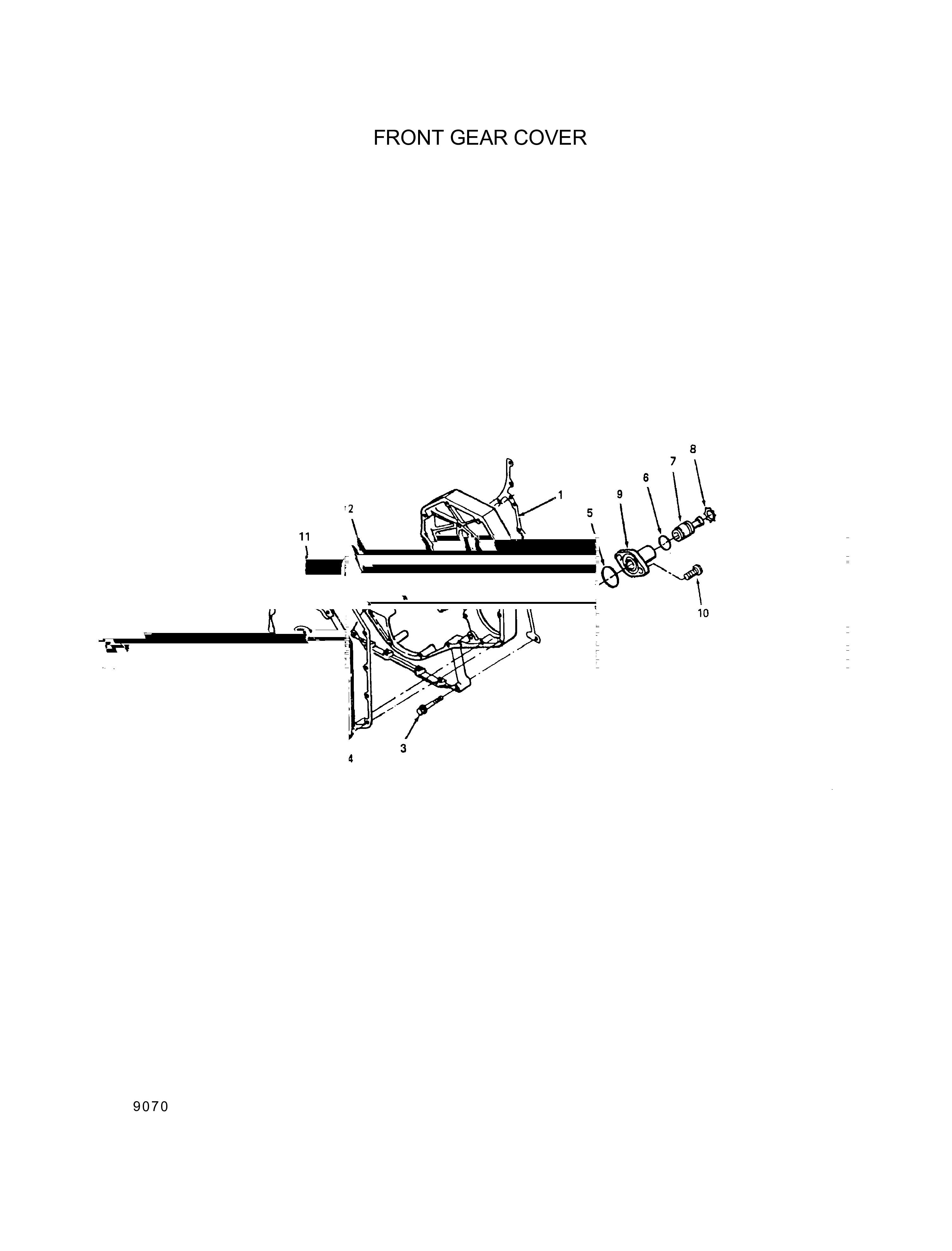drawing for Hyundai Construction Equipment YUBP-05132 - COVER-GEAR (figure 3)