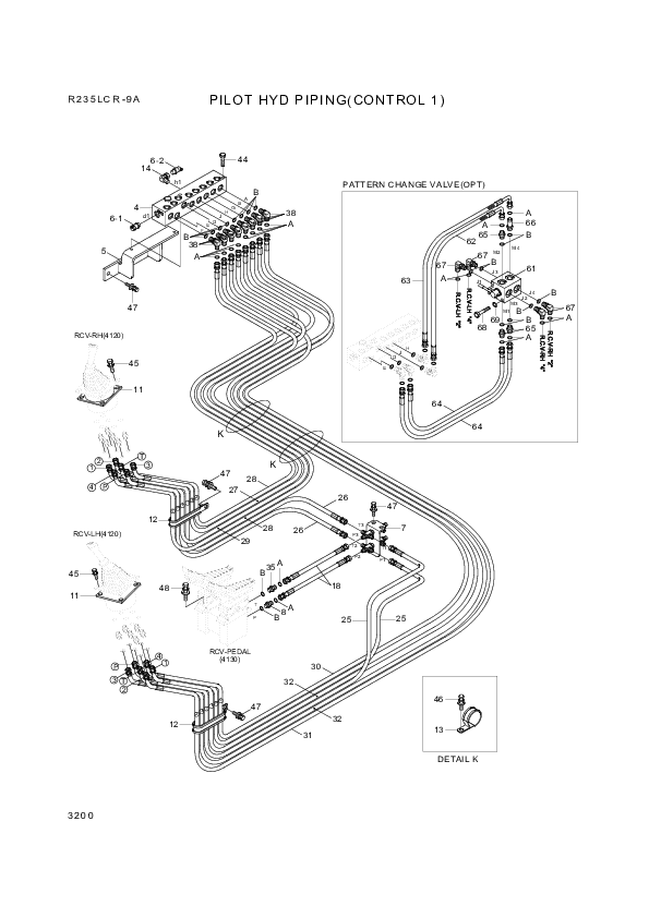 drawing for Hyundai Construction Equipment 31Q6-20260 - BRACKET (figure 2)