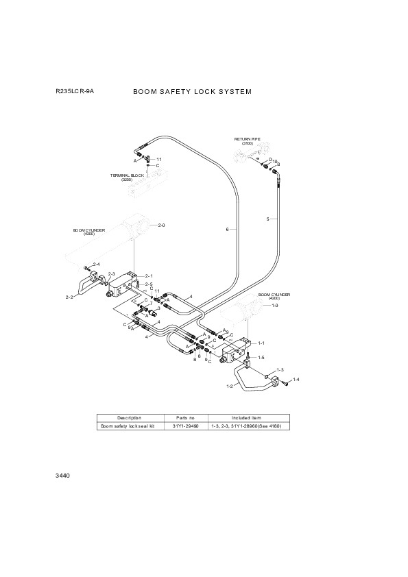 drawing for Hyundai Construction Equipment P930-049011 - HOSE ASSY-ORFS&THD (figure 4)