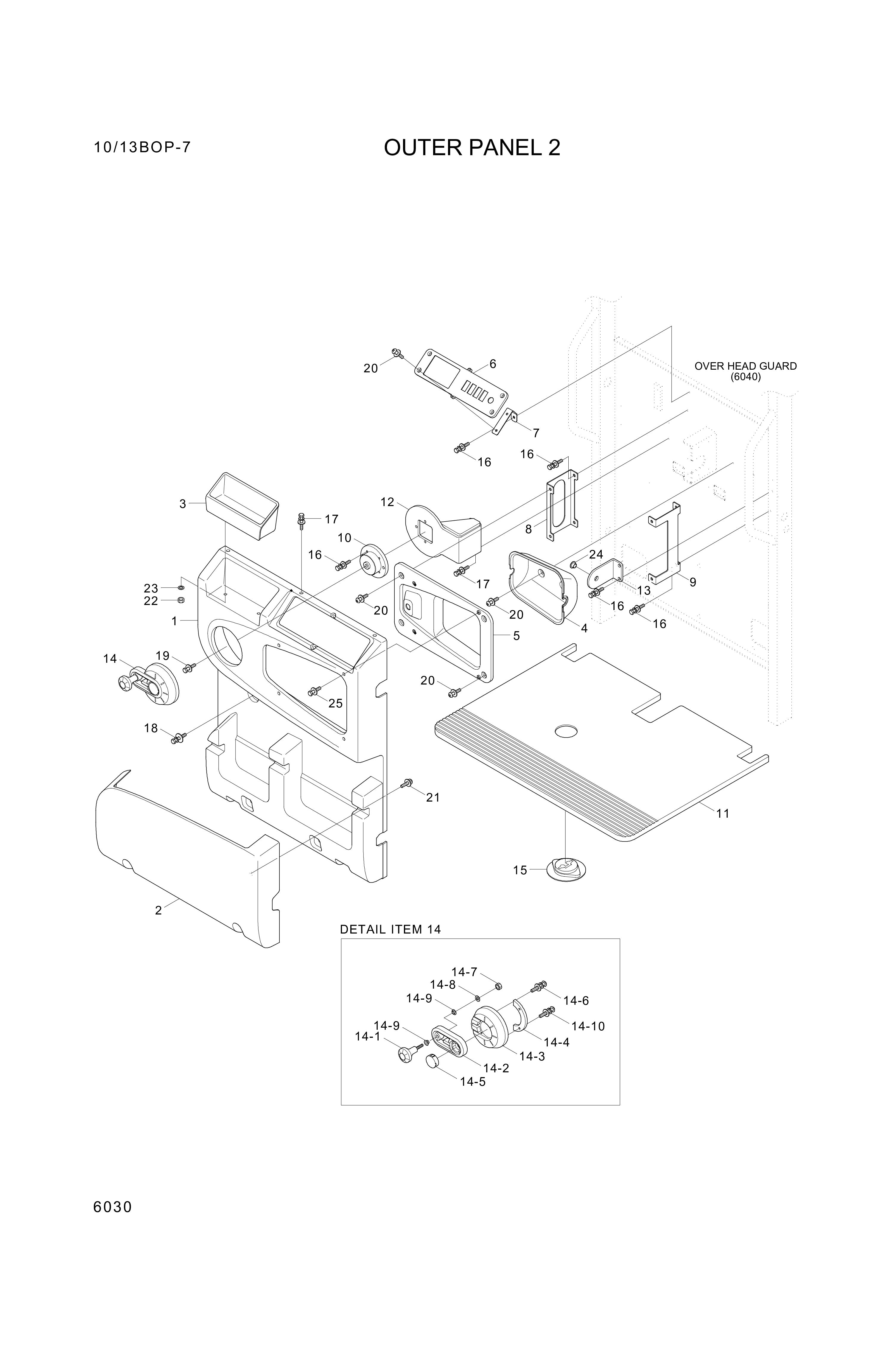 drawing for Hyundai Construction Equipment S403-06002 - Washer-Plain (figure 2)