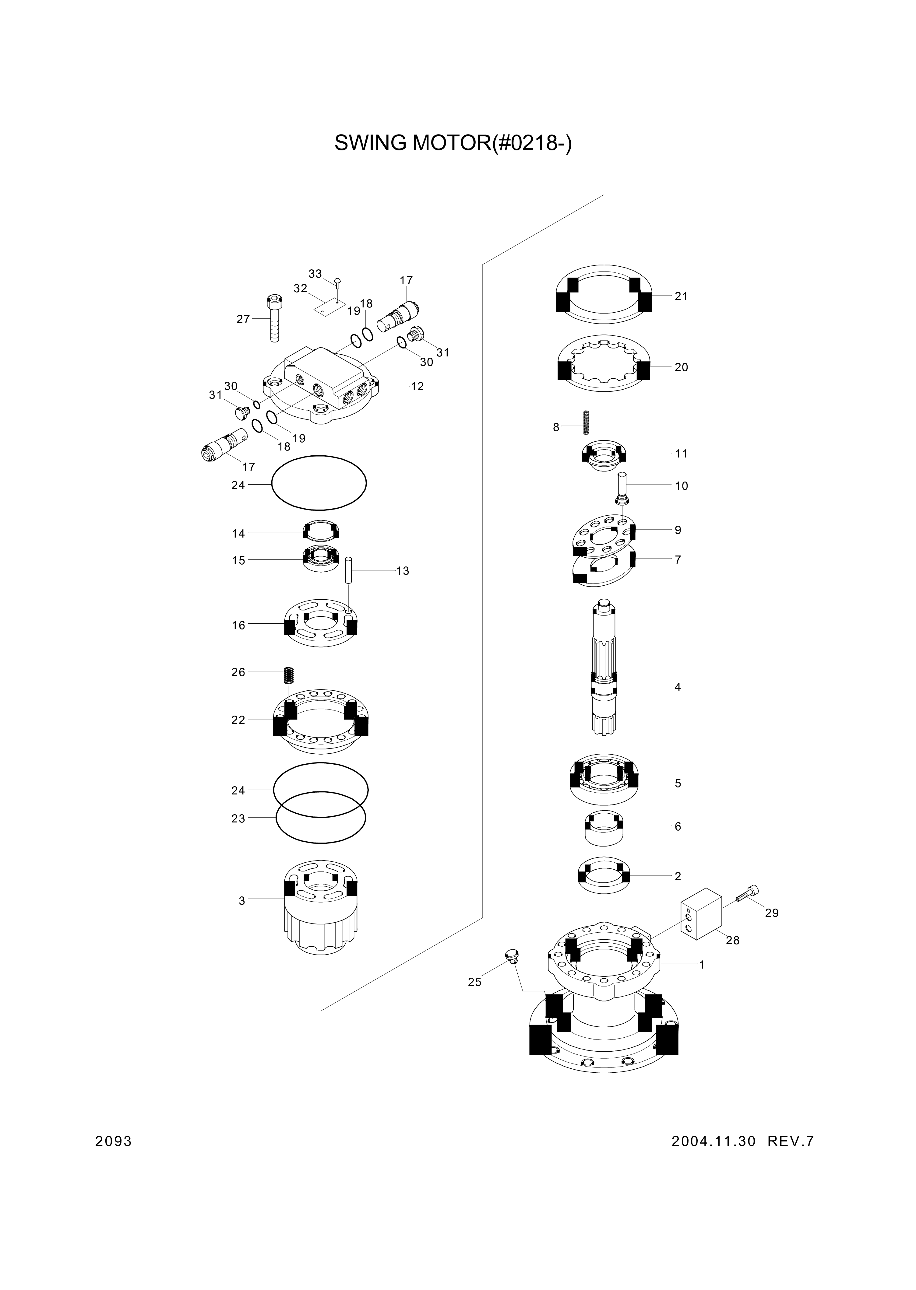 drawing for Hyundai Construction Equipment PO026 - O-RING