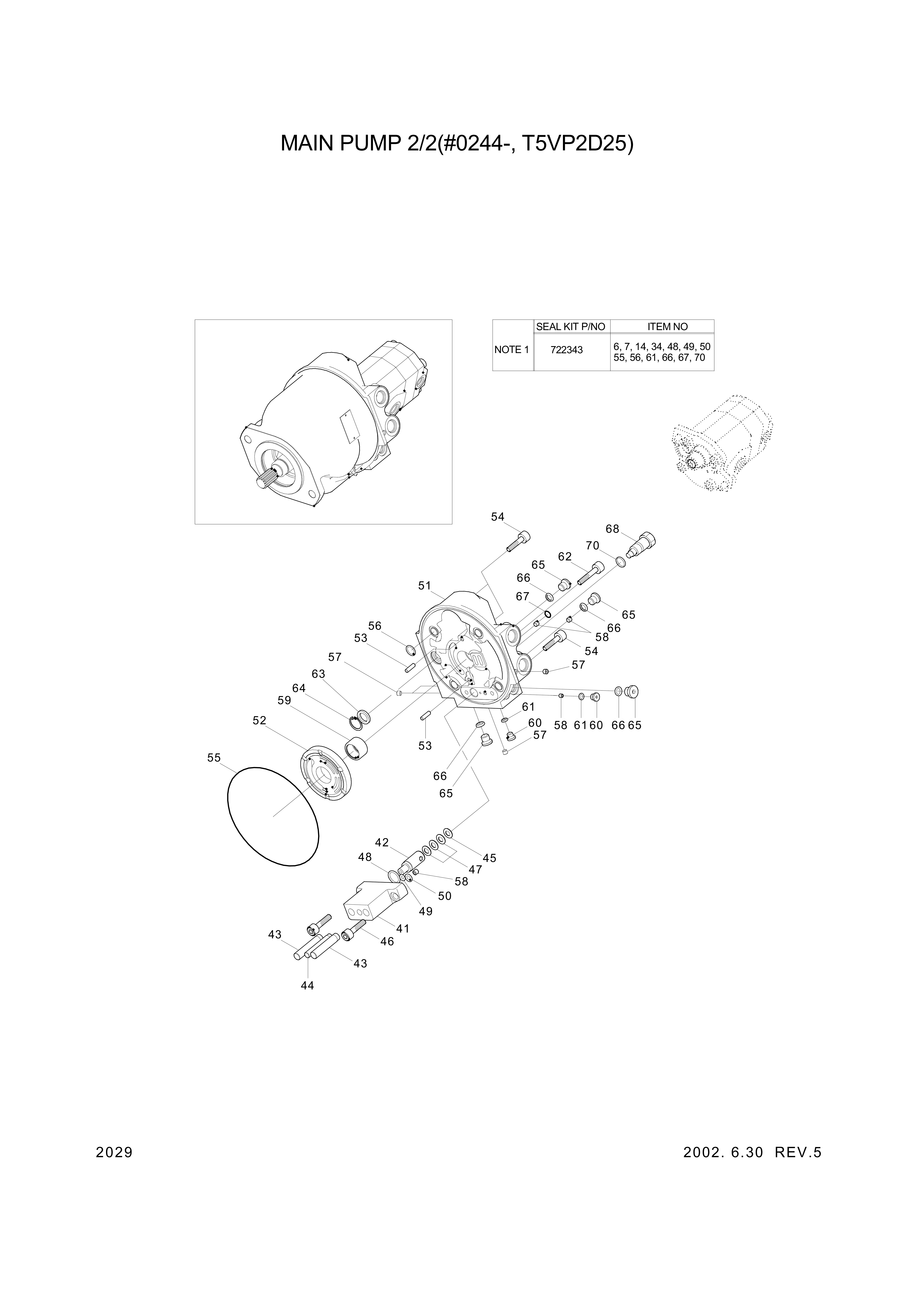 drawing for Hyundai Construction Equipment XKAH-00839 - PLUG (figure 2)