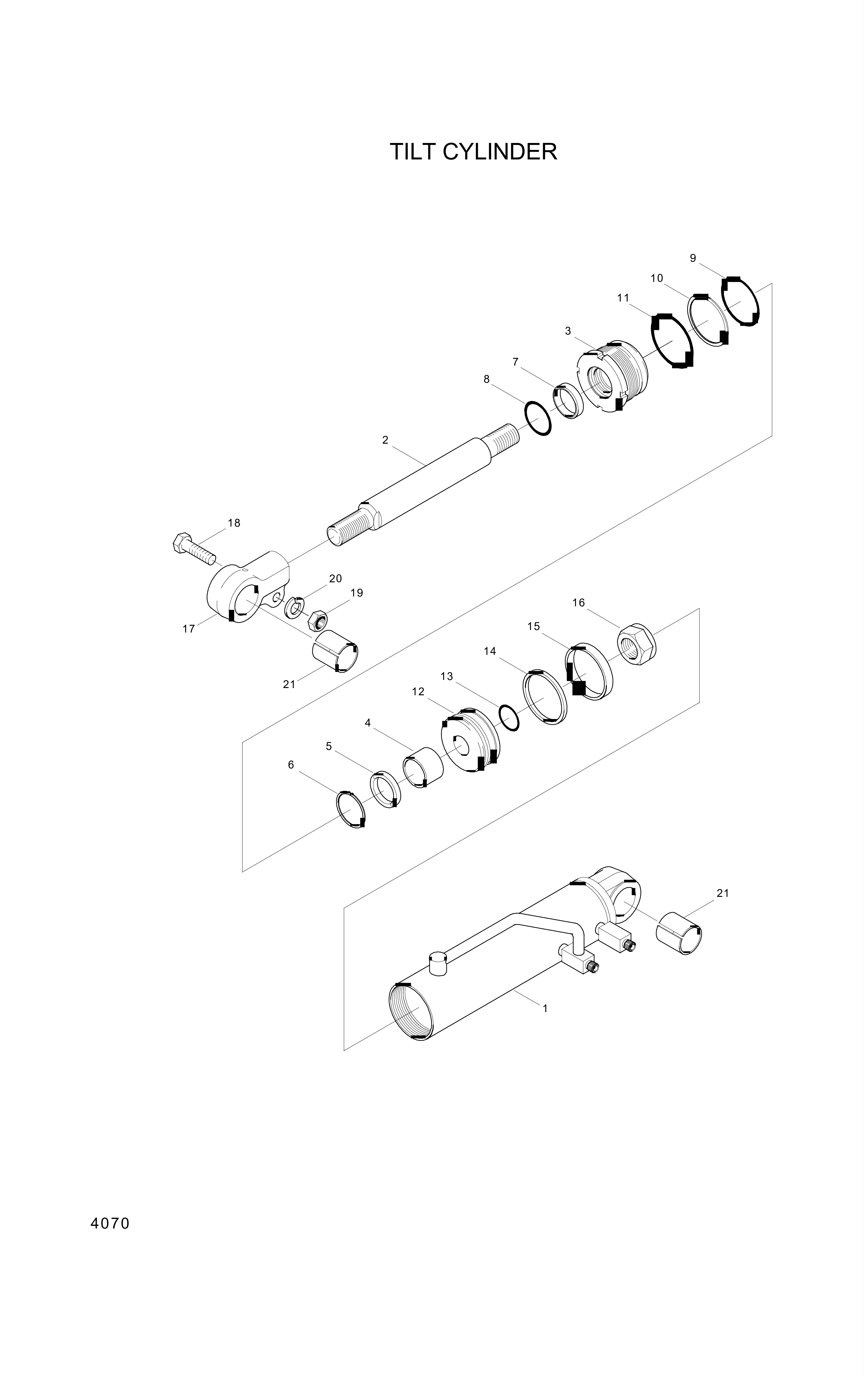 drawing for Hyundai Construction Equipment 159-17 - O-RING (figure 1)