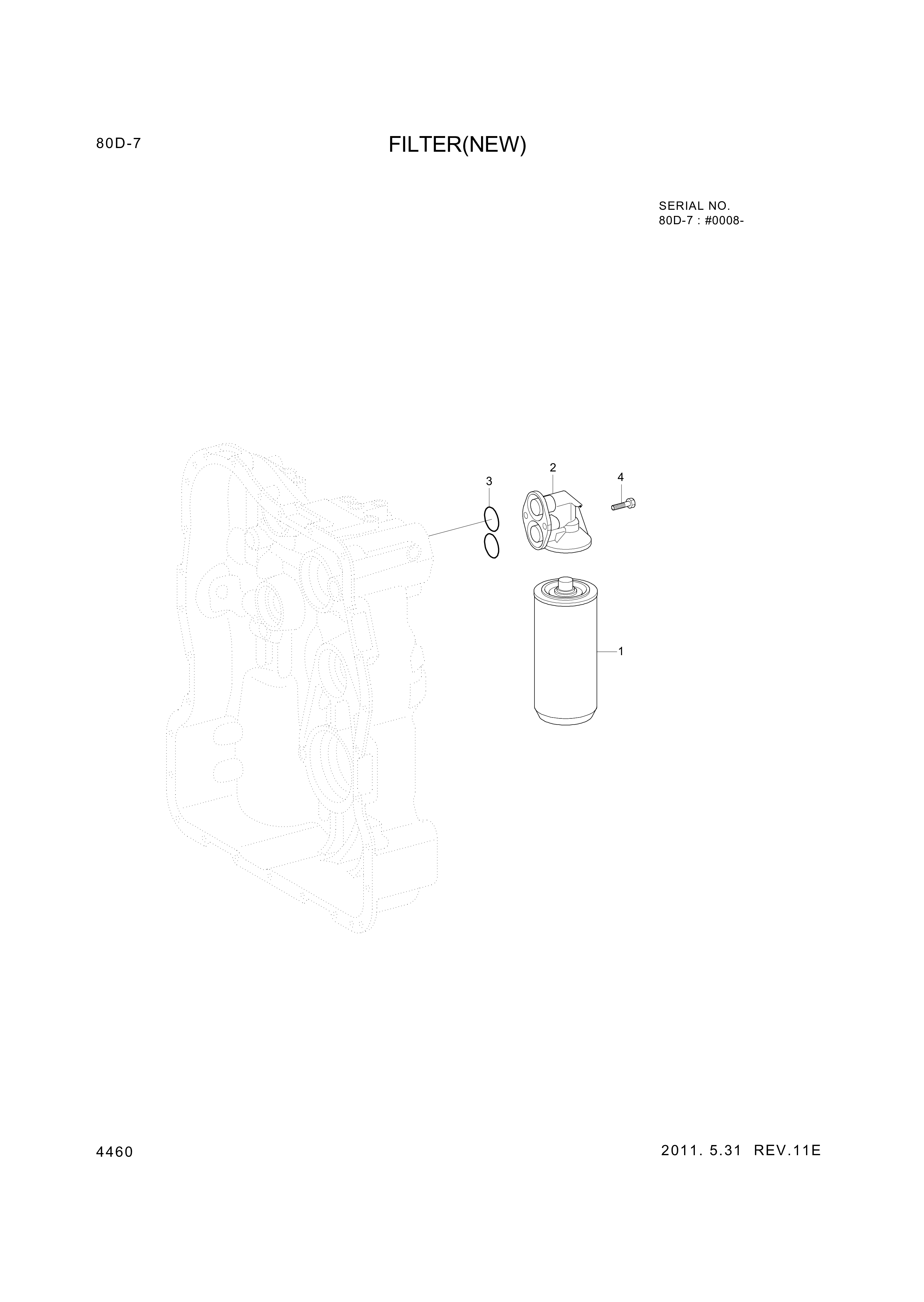 drawing for Hyundai Construction Equipment ZGAQ-03120 - SCREW-CAP