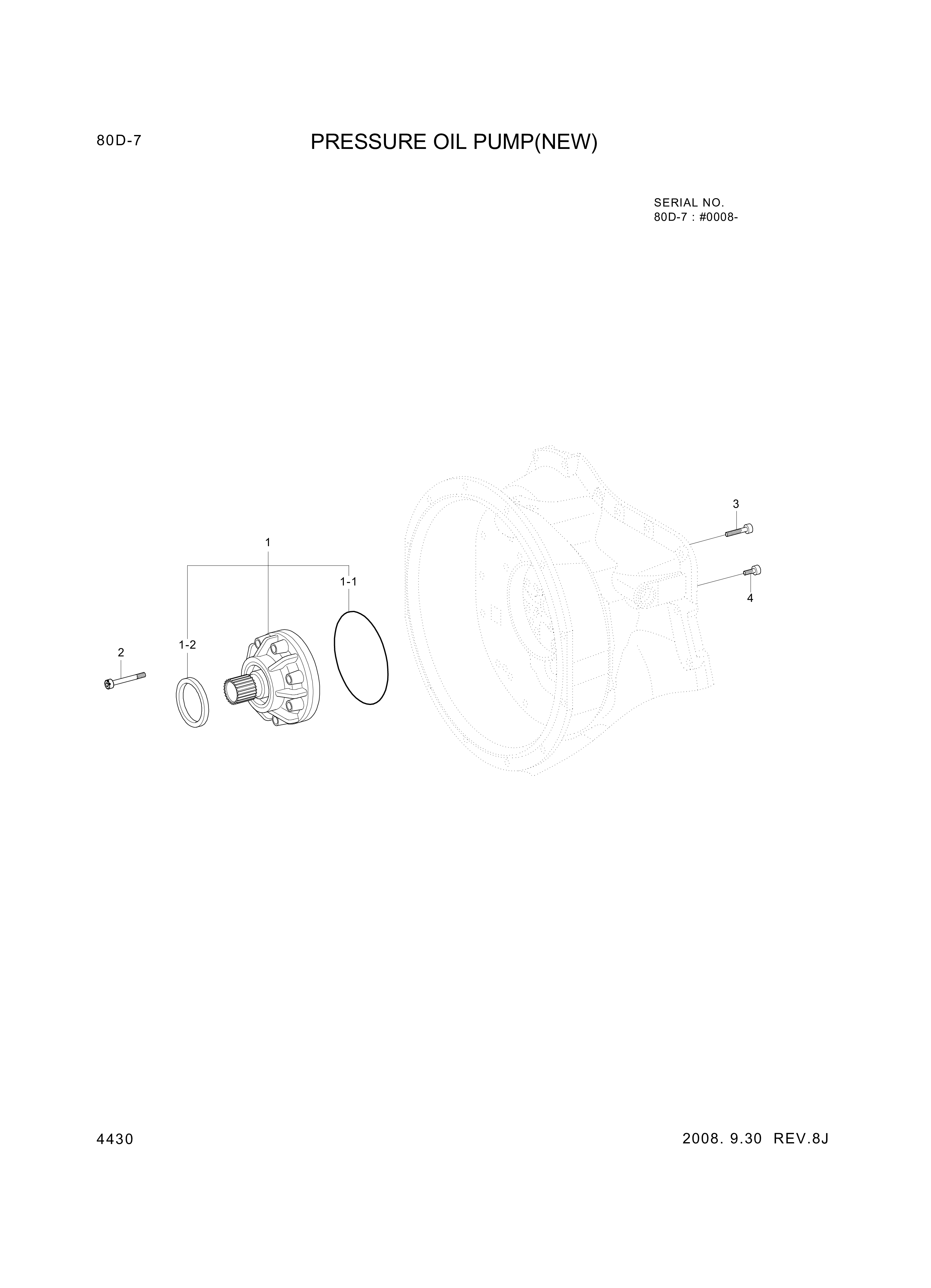 drawing for Hyundai Construction Equipment 0734-310-111 - SHAFT SEAL