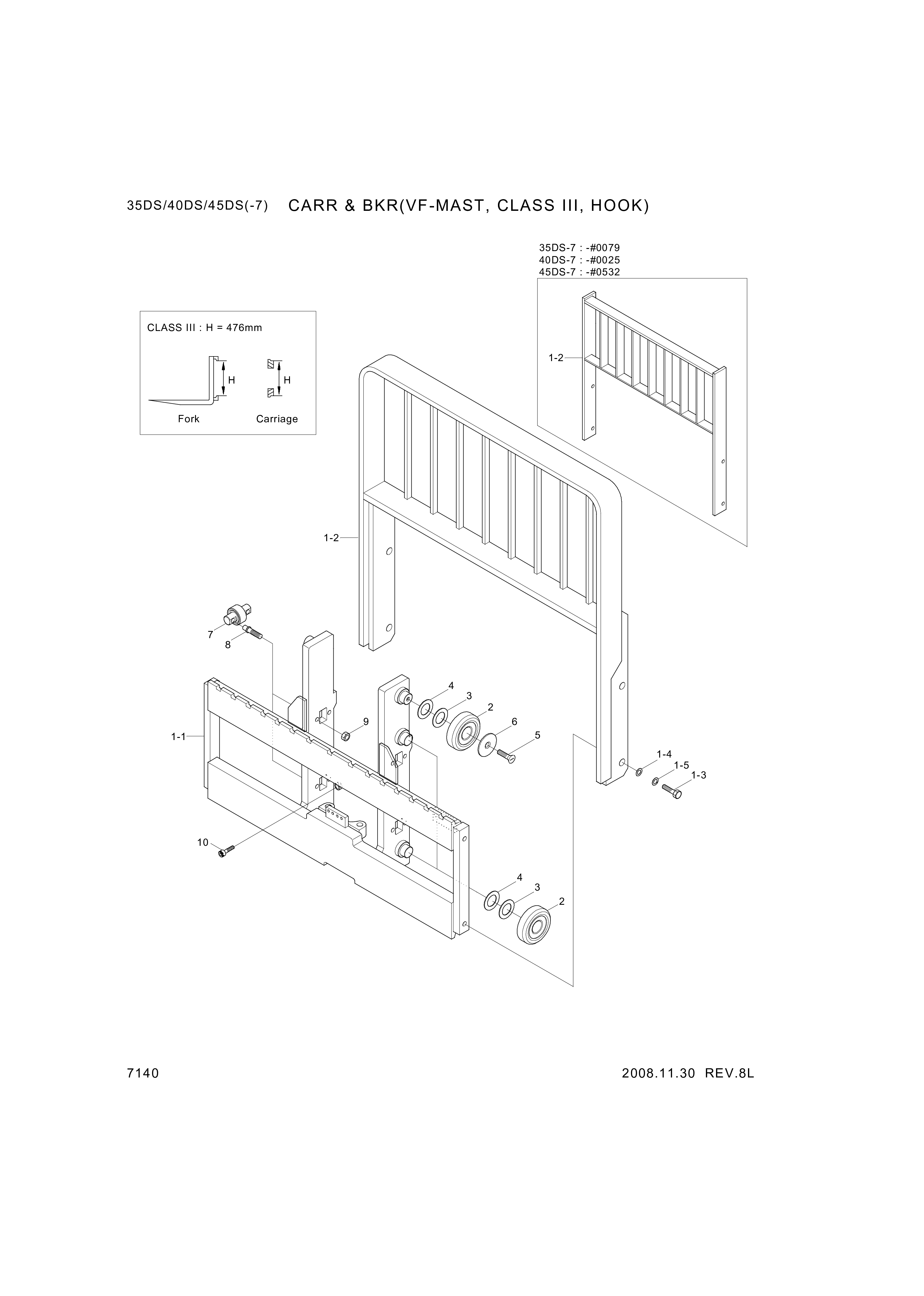 drawing for Hyundai Construction Equipment 61F6-23041-P - Backrest Wa (figure 4)