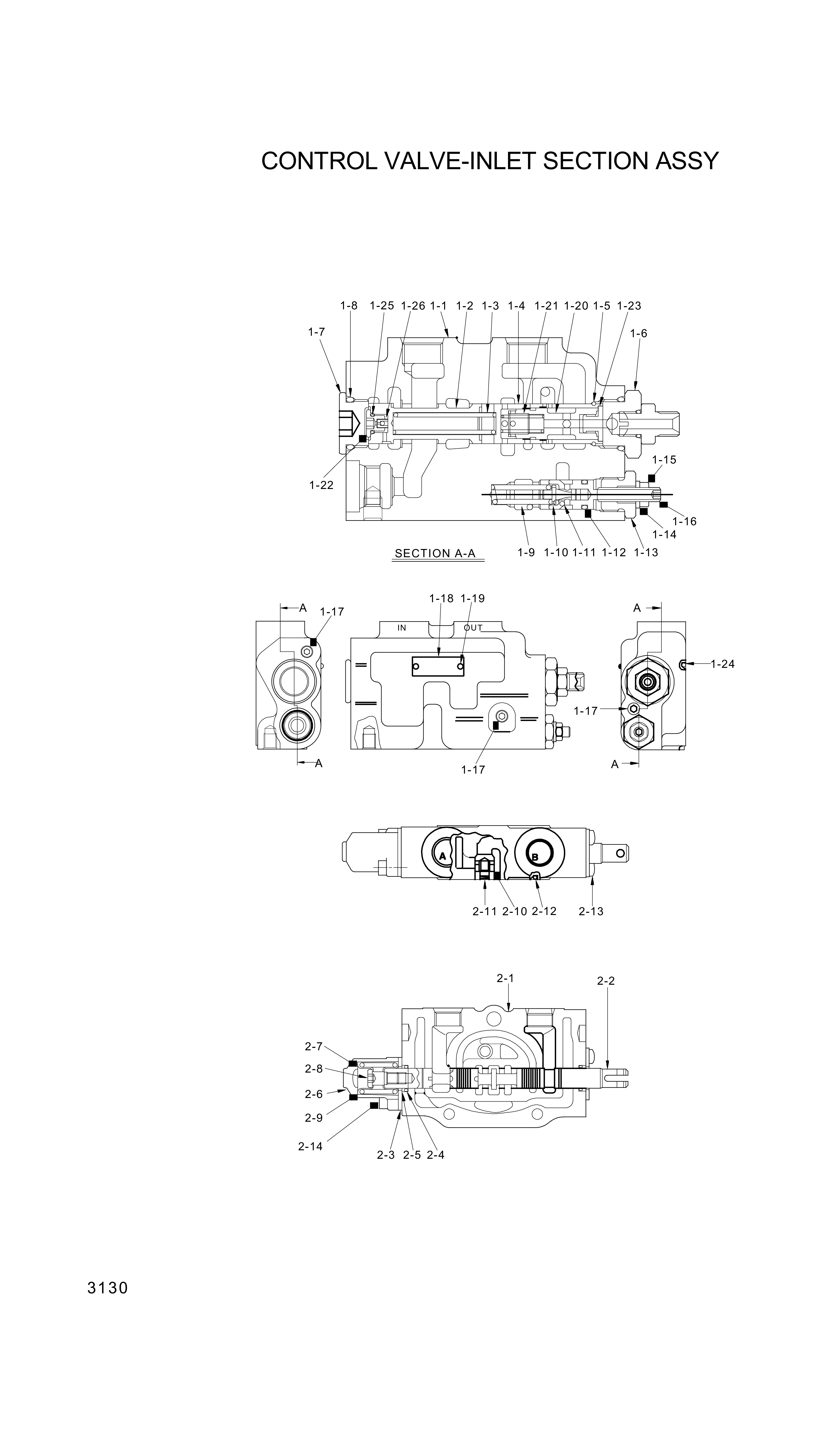 drawing for Hyundai Construction Equipment 9336408052 - Nut (figure 2)