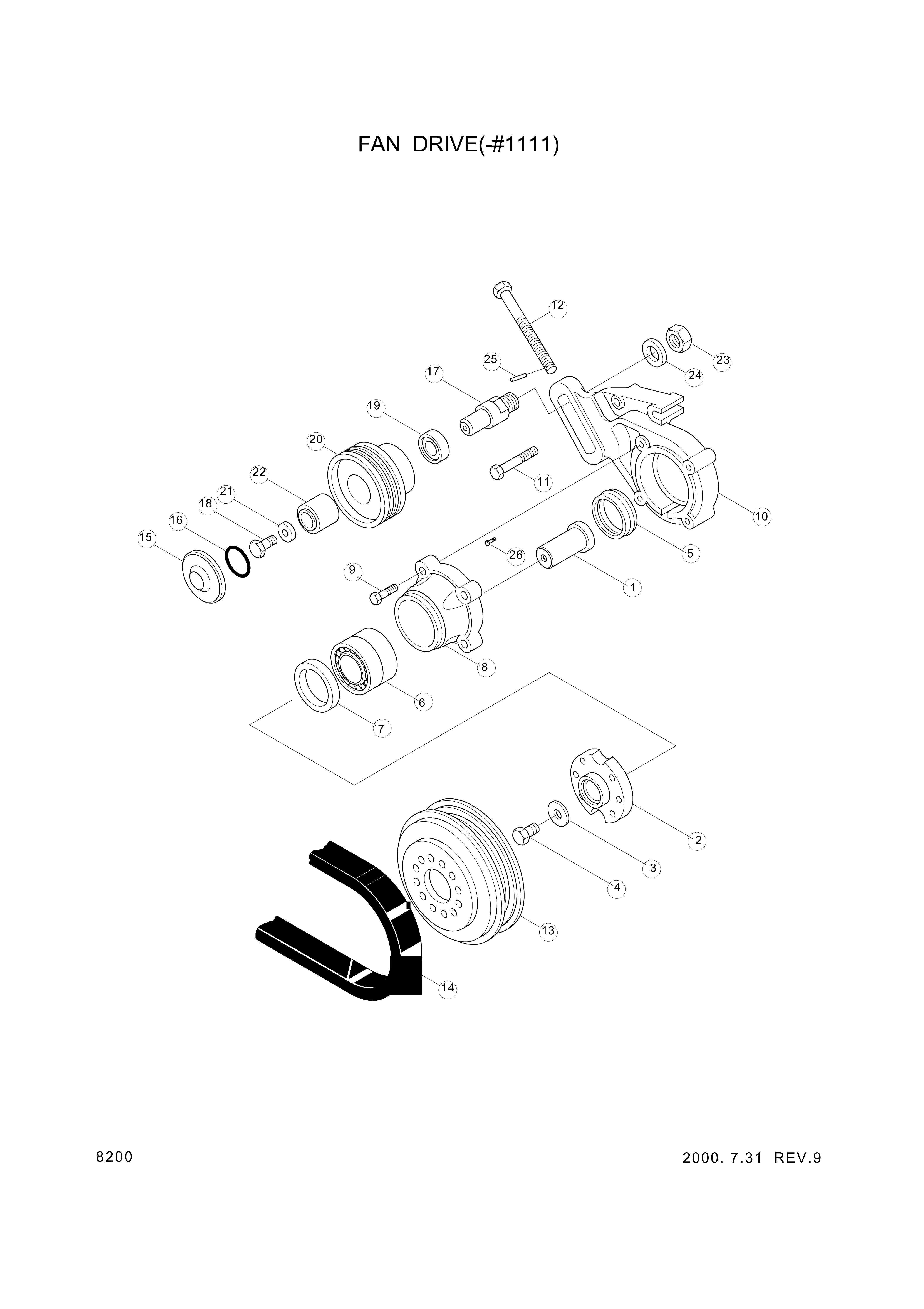 drawing for Hyundai Construction Equipment YUBP-06798 - SCREW-HEX (figure 4)