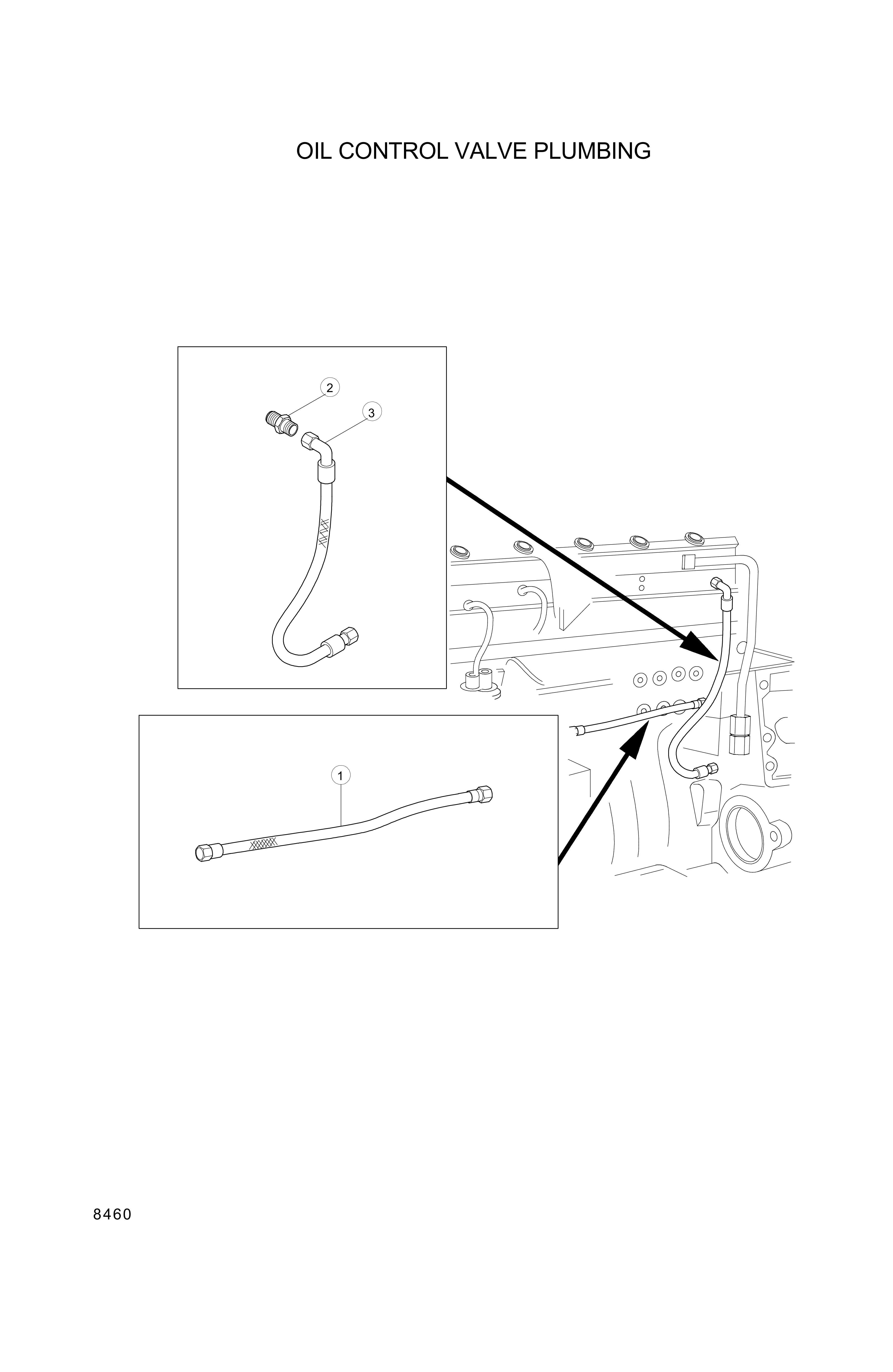 drawing for Hyundai Construction Equipment YUBP-06799 - HOSE-FLEXIBLE (figure 2)
