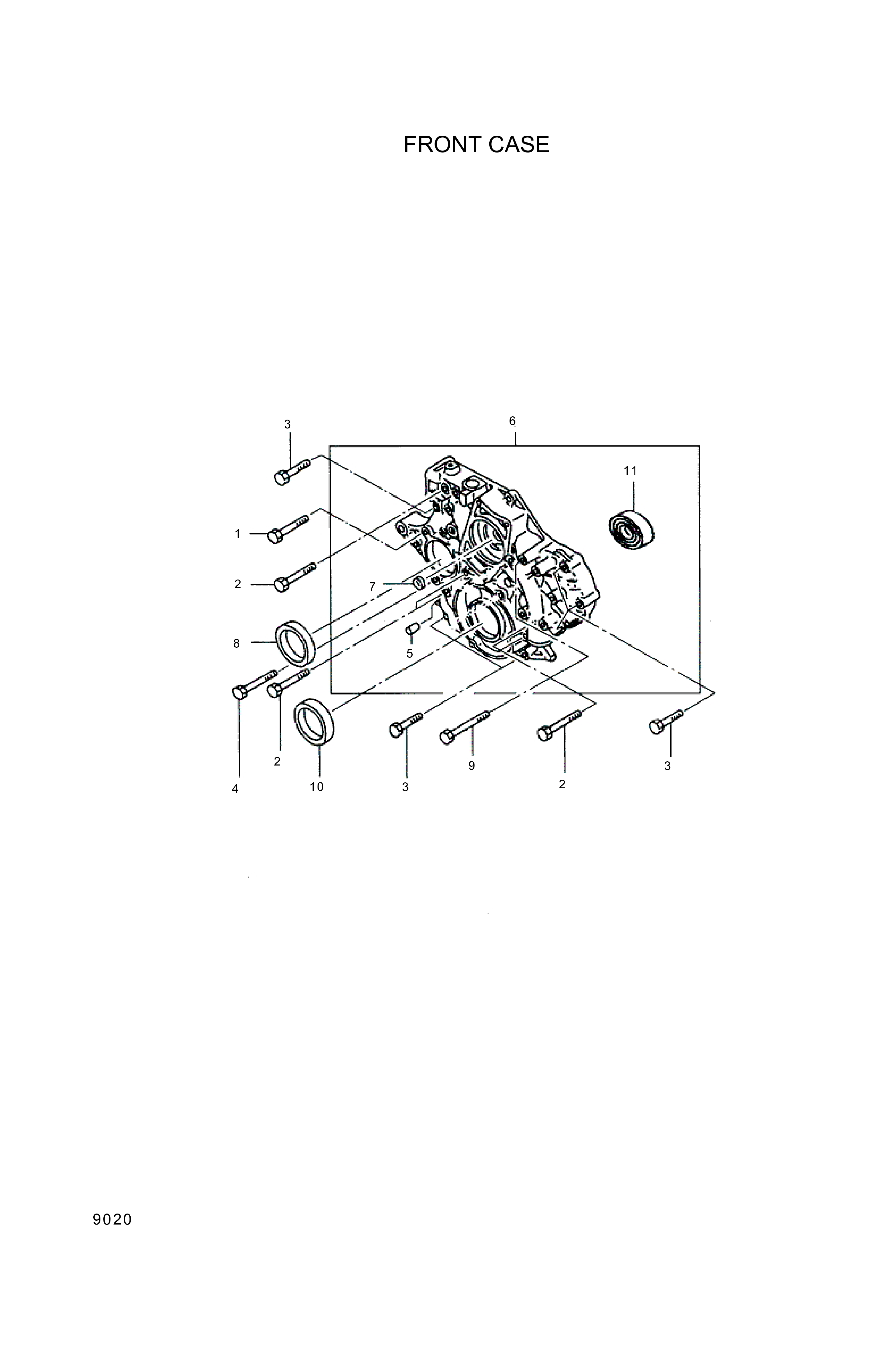 drawing for Hyundai Construction Equipment 21314-45000 - Cap-Sealing (figure 2)