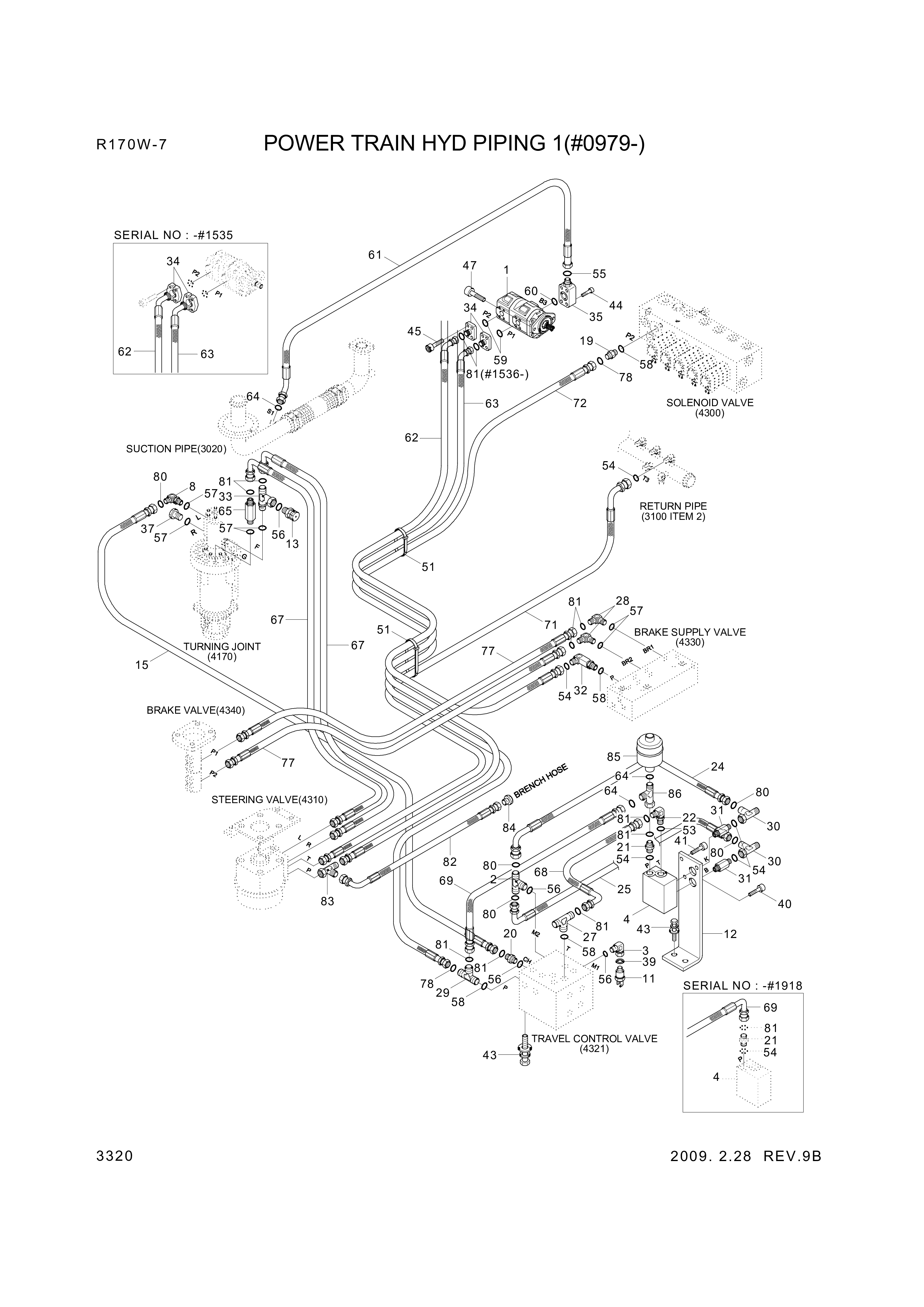 drawing for Hyundai Construction Equipment P950-084385 - HOSE ASSY-ORFS&FLG
