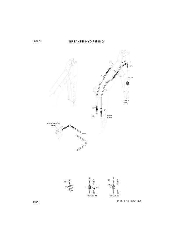drawing for Hyundai Construction Equipment P933-086025-AS - HOSE ASSY-ORFS 0X90