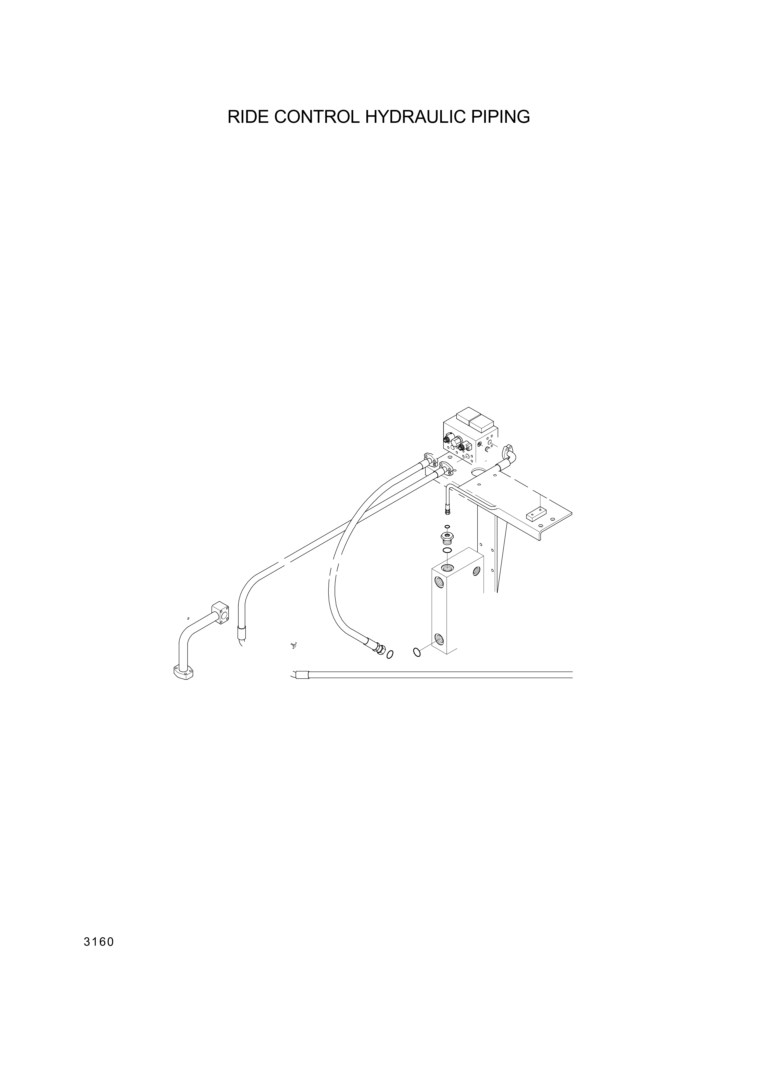 drawing for Hyundai Construction Equipment P940-164317 - HOSE ASSY-ORFS&FLG
