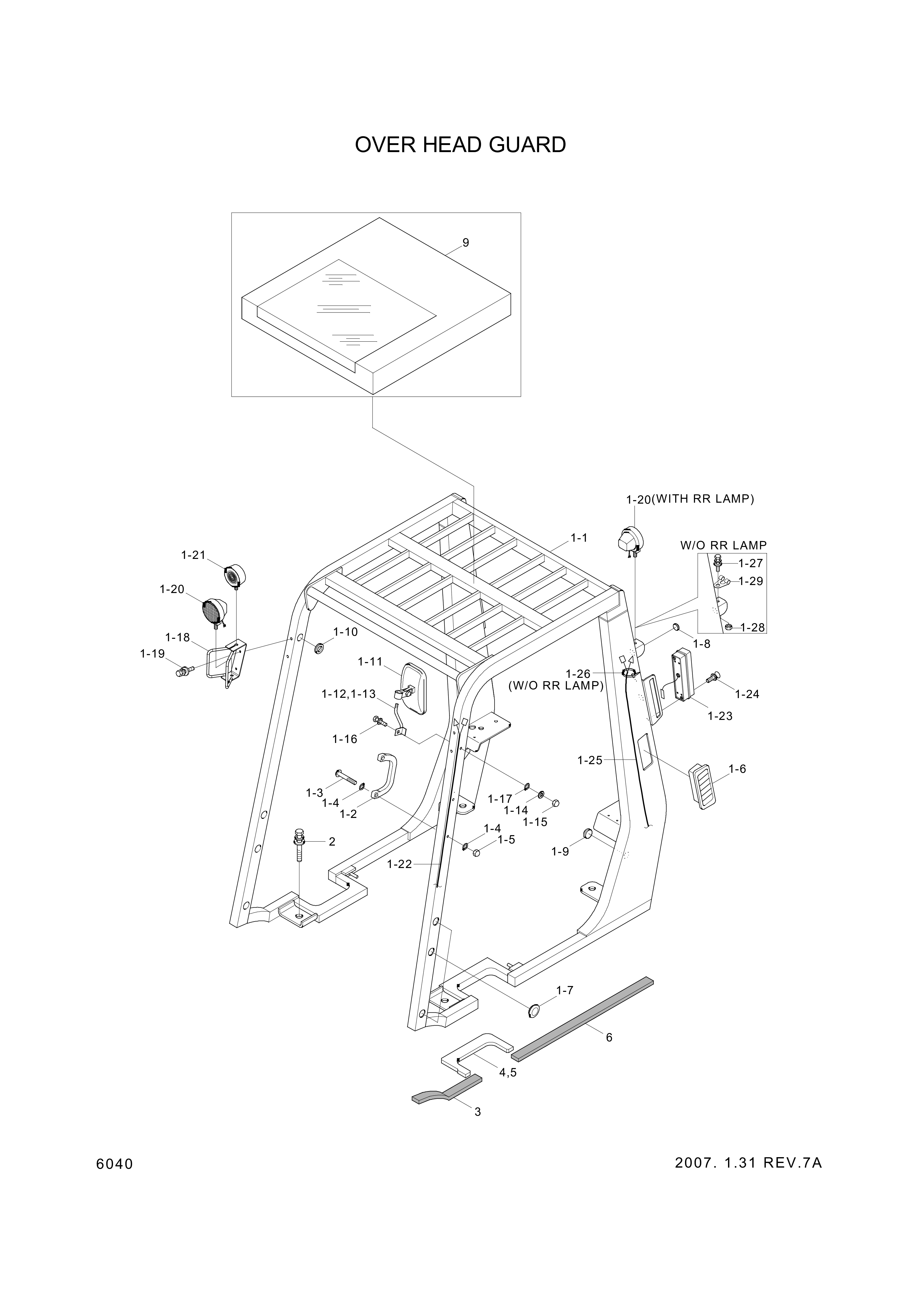 drawing for Hyundai Construction Equipment S295-060006 - NUT-CAP (figure 4)