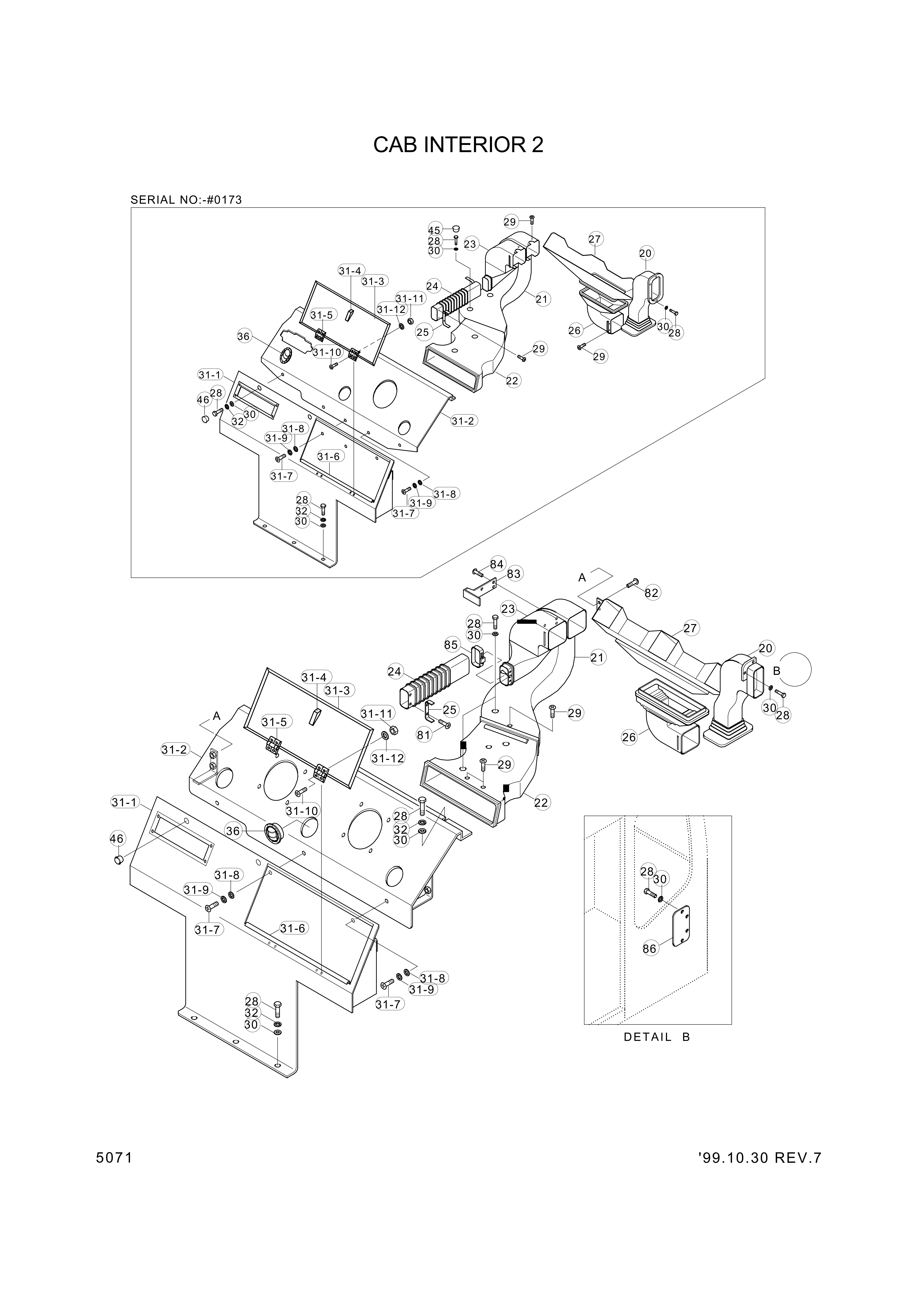 drawing for Hyundai Construction Equipment S151-040082 - BOLT-TAP (figure 3)
