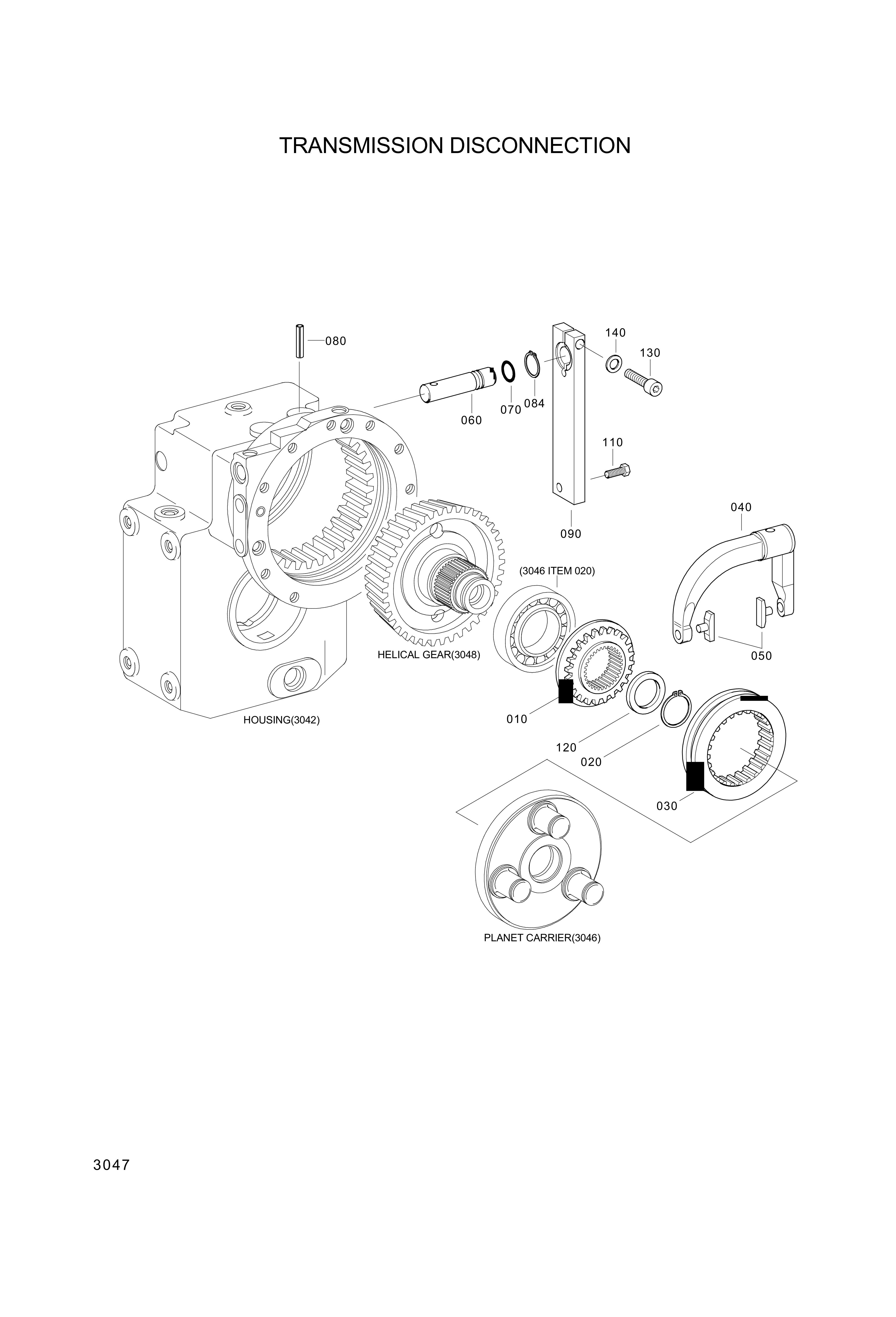 drawing for Hyundai Construction Equipment 0730101505 - INTERMEDIATE WASHER (figure 4)