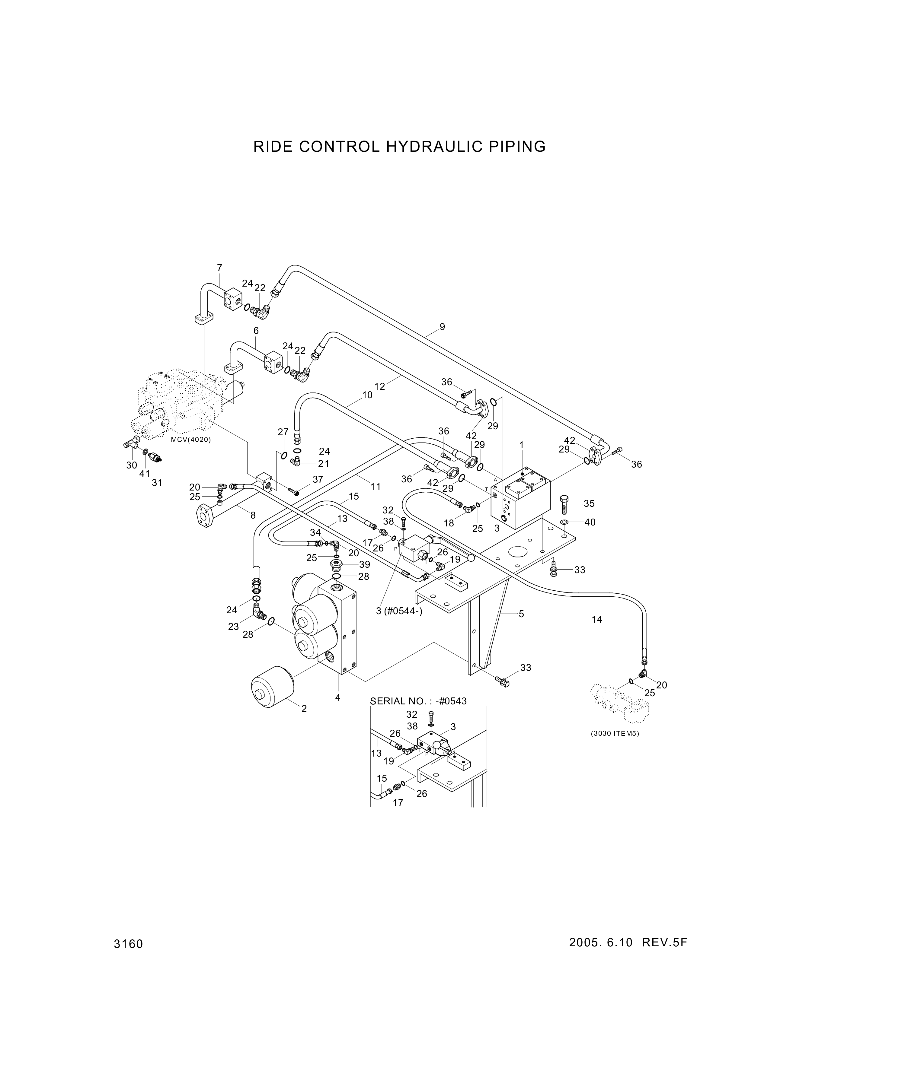 drawing for Hyundai Construction Equipment P980-124311 - HOSE ASSY-ORFS&FLG