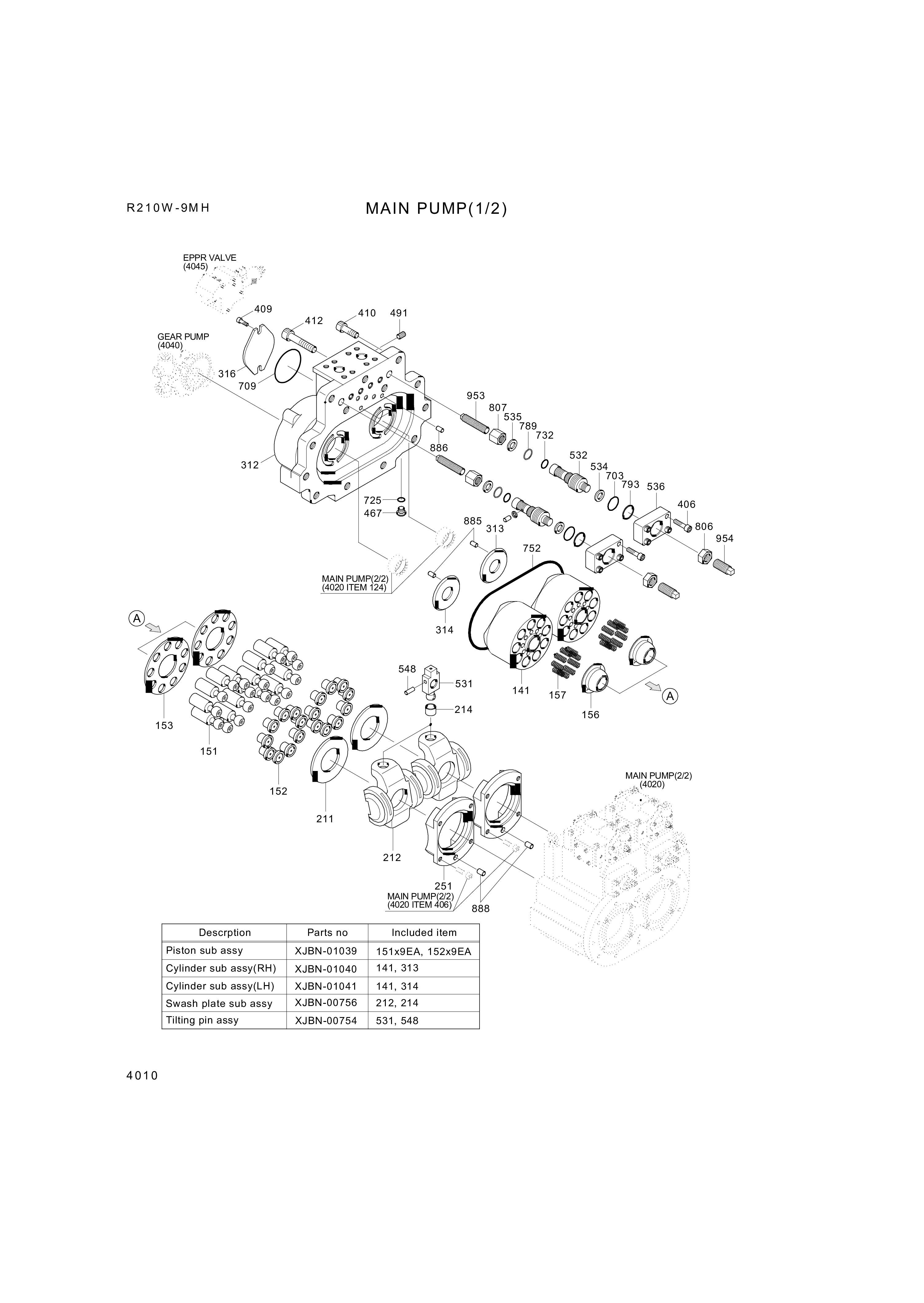 drawing for Hyundai Construction Equipment XJBN-00757 - SCREW-SET (figure 4)