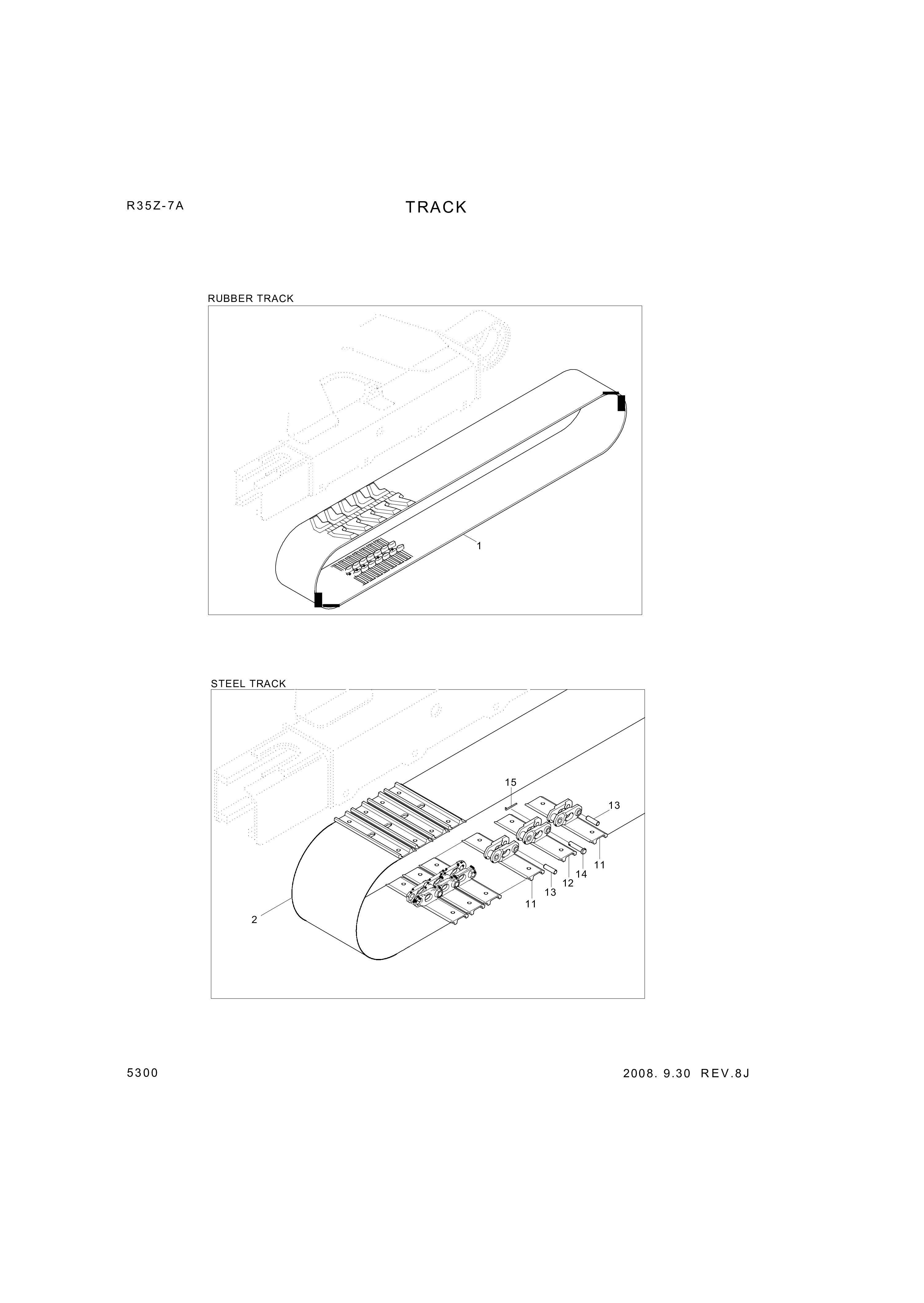 drawing for Hyundai Construction Equipment ZGAG-00013 - PIN-COTTER (figure 1)