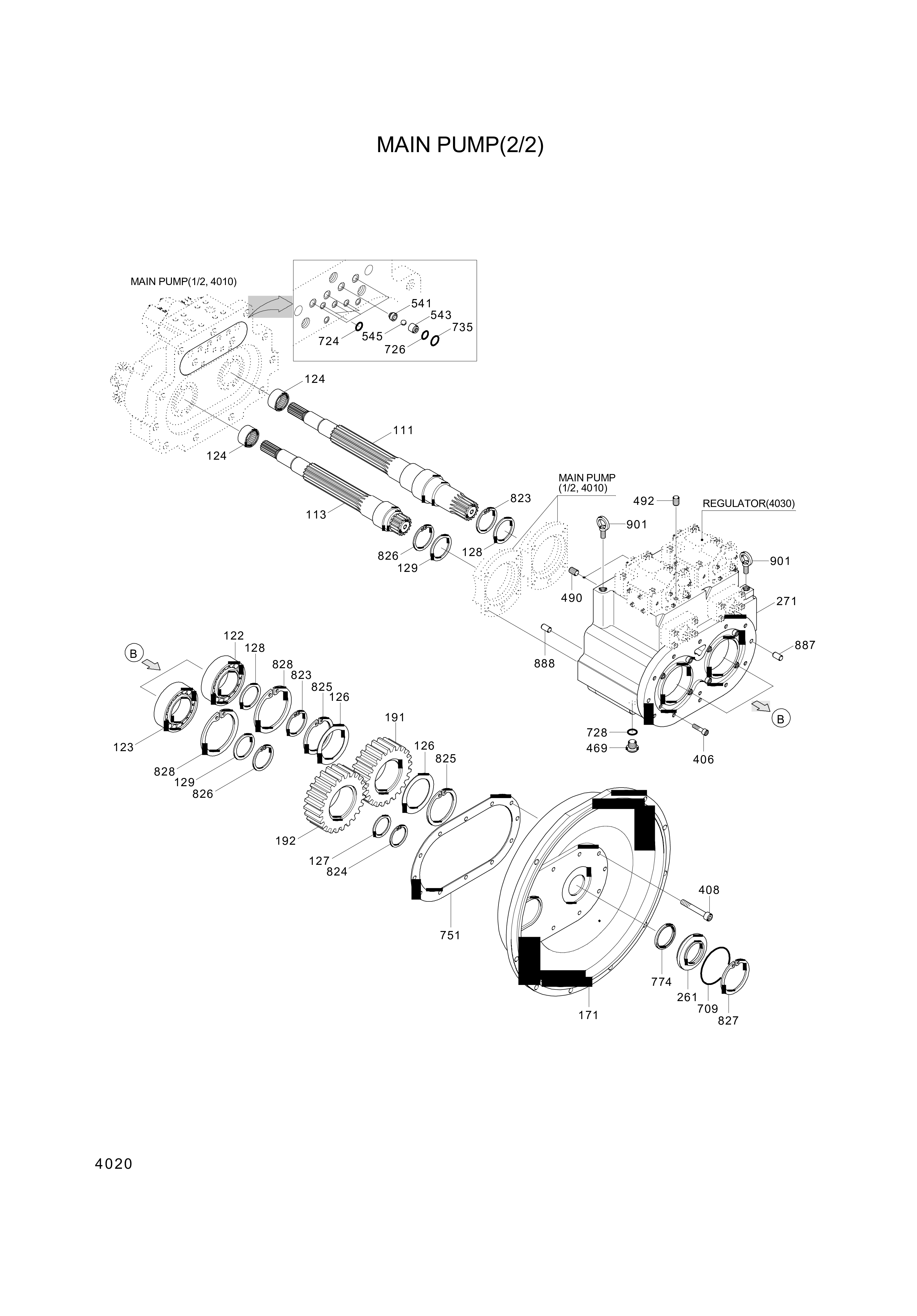 drawing for Hyundai Construction Equipment XJBN-00790 - SHAFT-DRIVE (figure 5)
