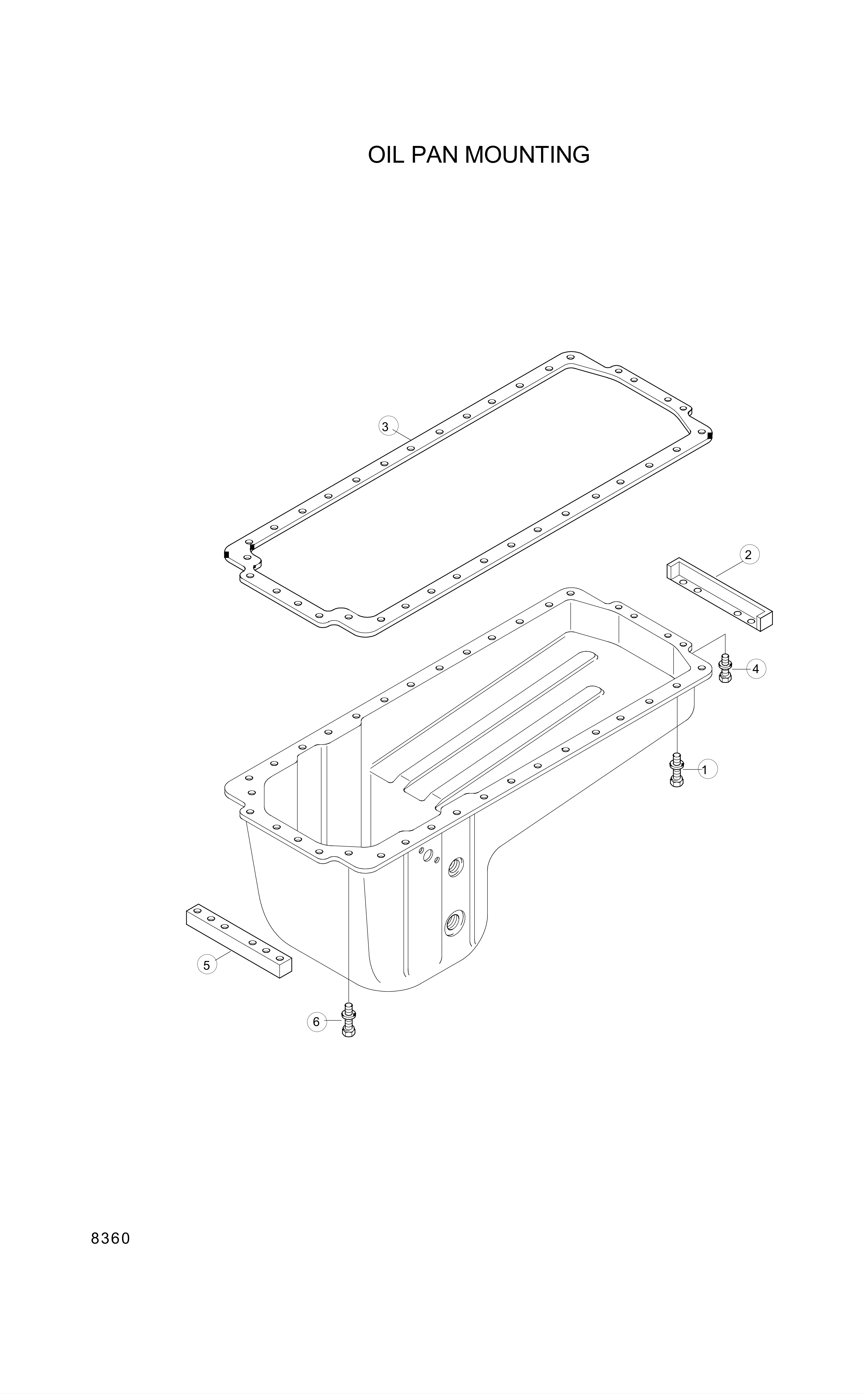 drawing for Hyundai Construction Equipment YUBP-04807 - GASKET (figure 1)