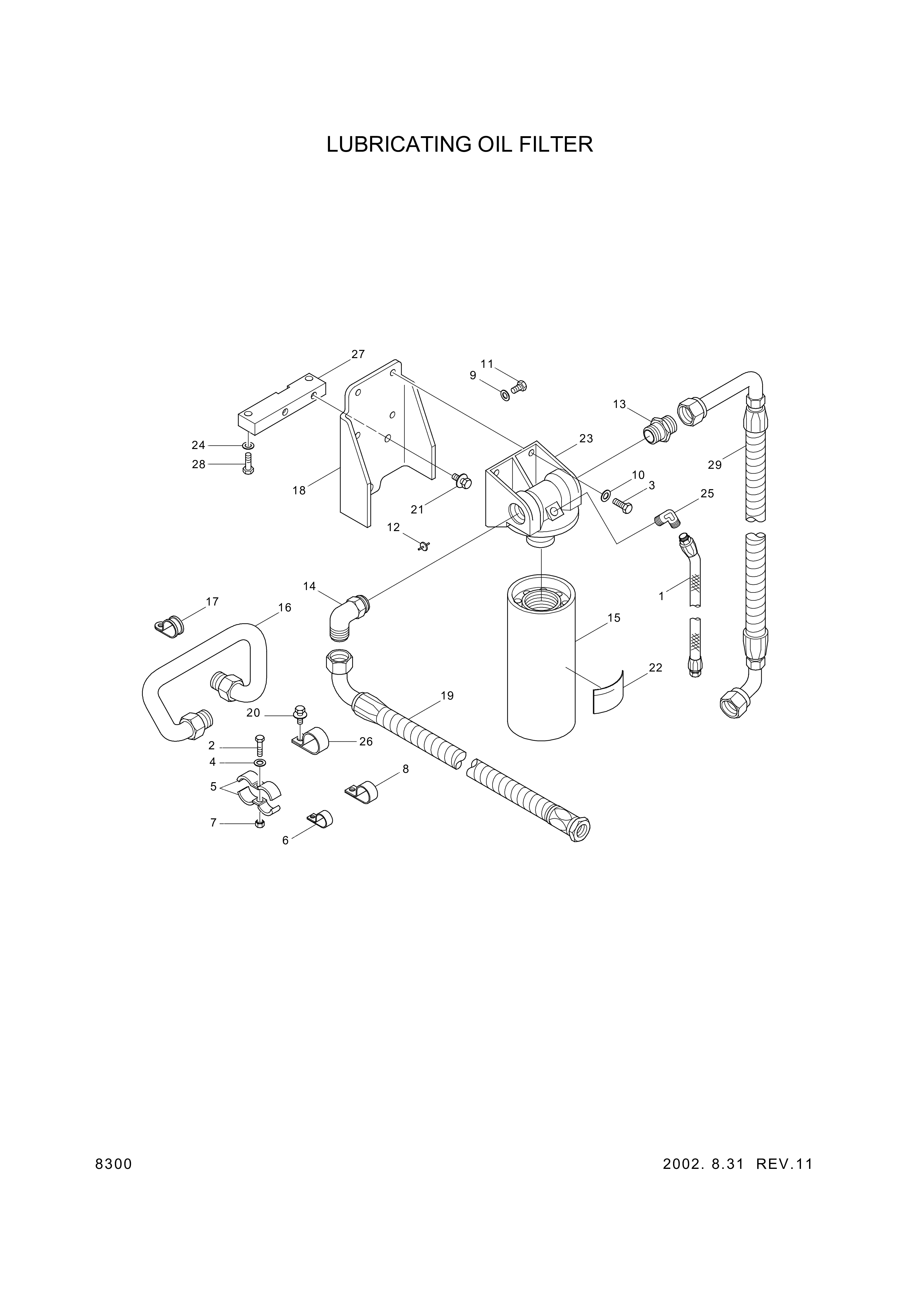 drawing for Hyundai Construction Equipment YUBP-05232 - CLIP (figure 4)