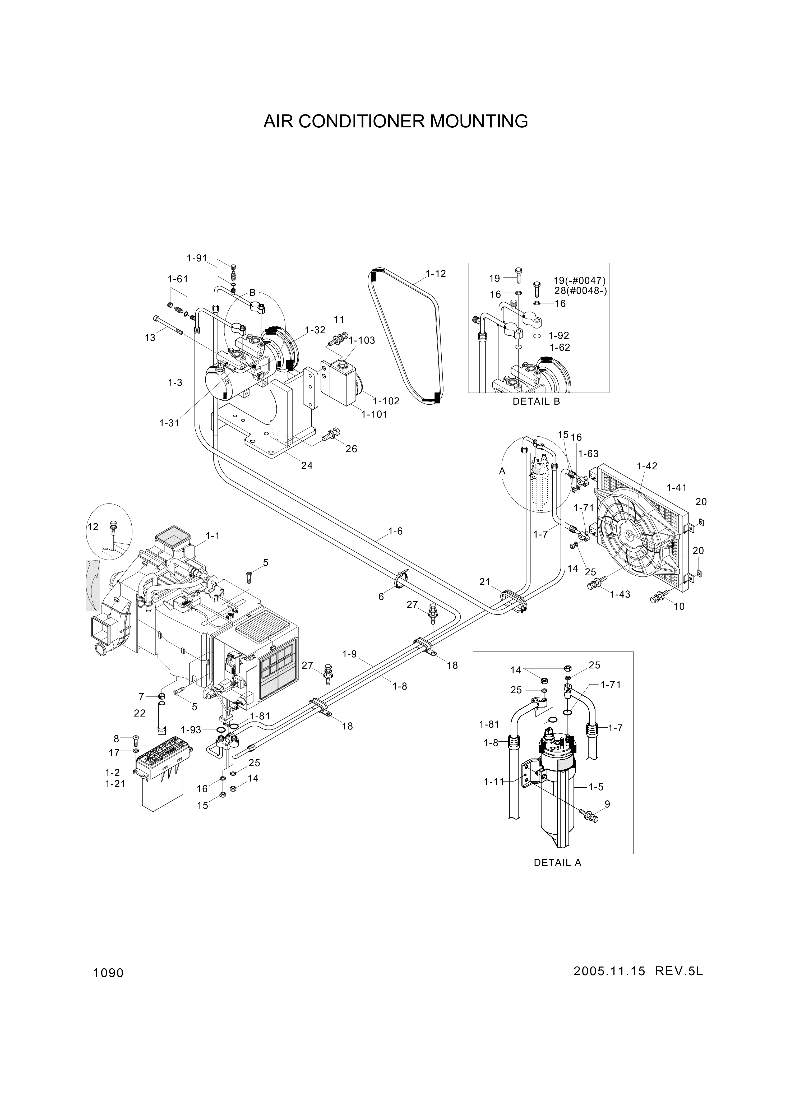 drawing for Hyundai Construction Equipment S152-04012V - BOLT-TAP (figure 2)