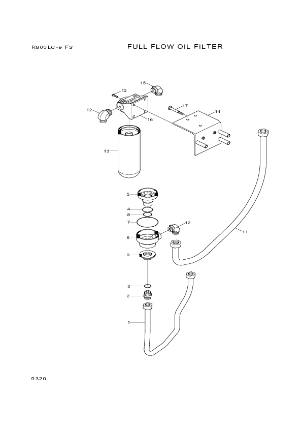 drawing for Hyundai Construction Equipment YUBP-04845 - ADAPTER (figure 2)