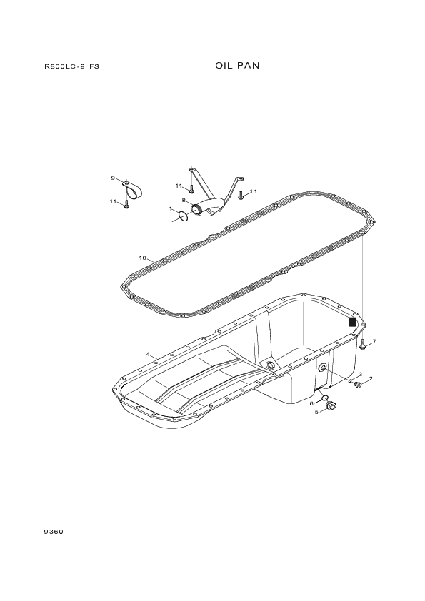 drawing for Hyundai Construction Equipment YUBP-04855 - CONNECTOR (figure 2)
