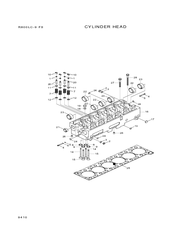 drawing for Hyundai Construction Equipment YUBP-05712 - SCREW-HEX FLG (figure 2)