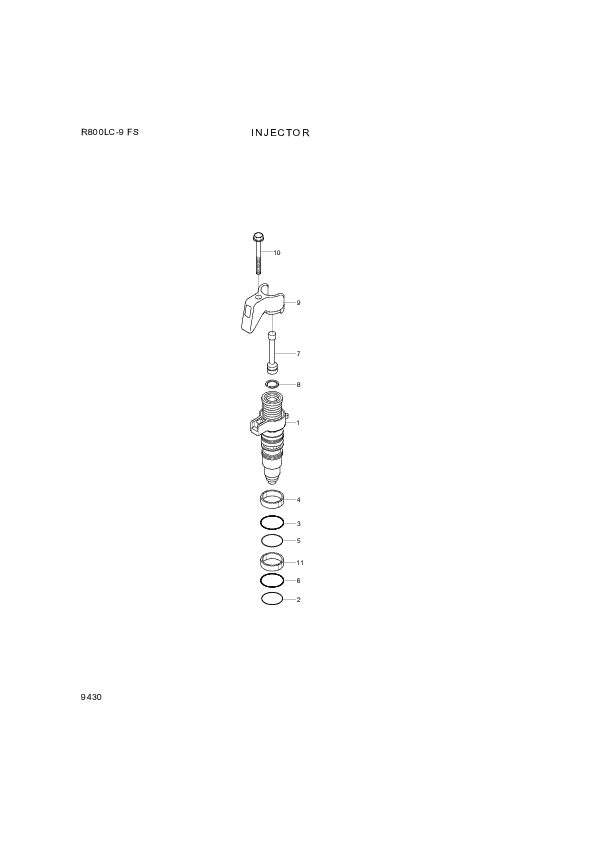drawing for Hyundai Construction Equipment YUBP-05267 - O-RING (figure 2)